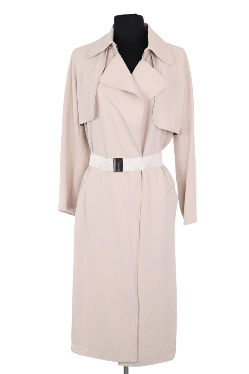 Trench coat TARA JARMON - Seconde Main Beige