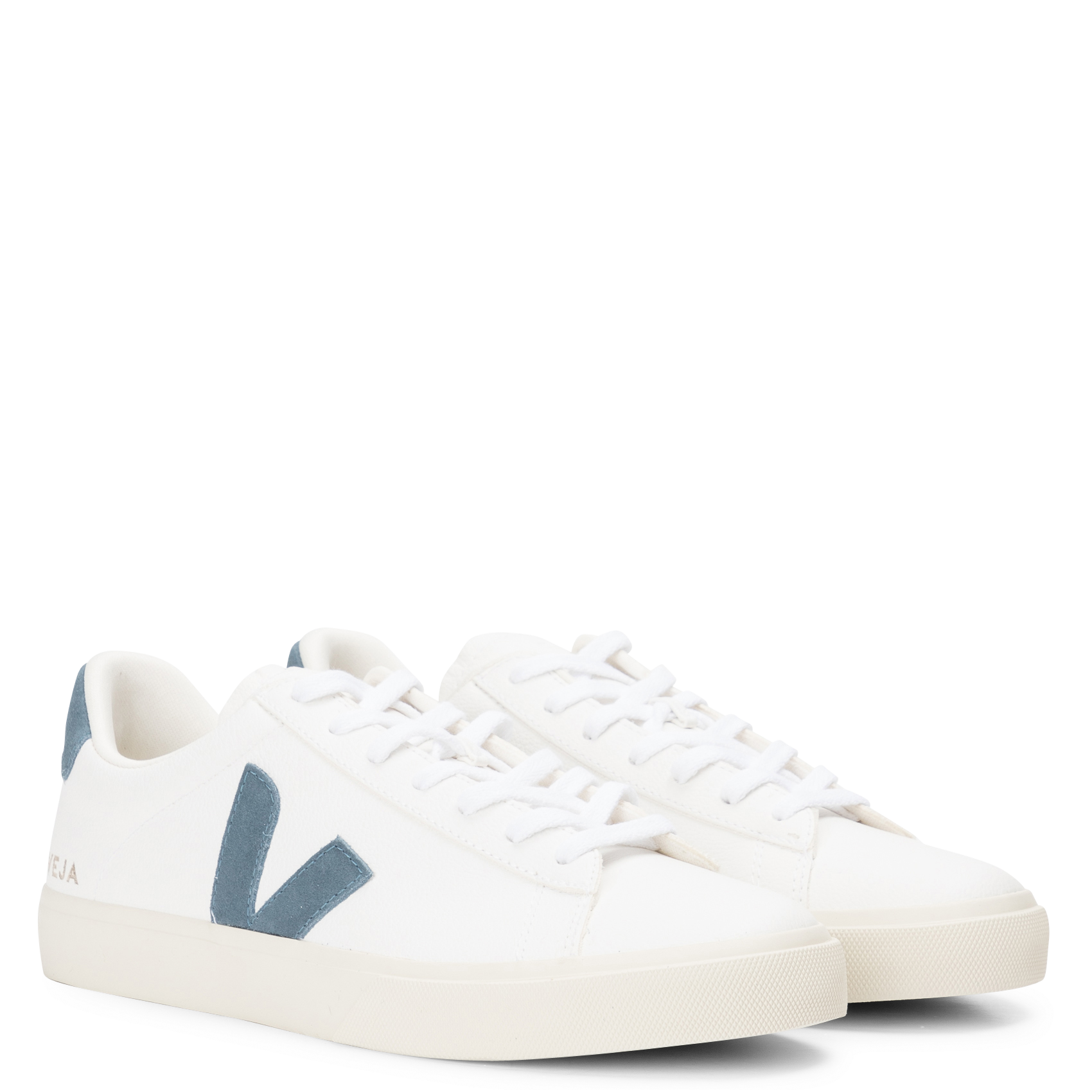 Low-top leather trainers VEJA White