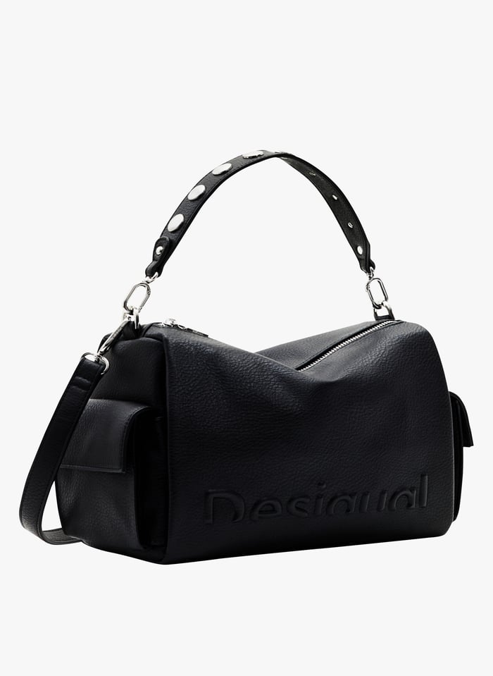 Sac desigual bandouliere noir best sale