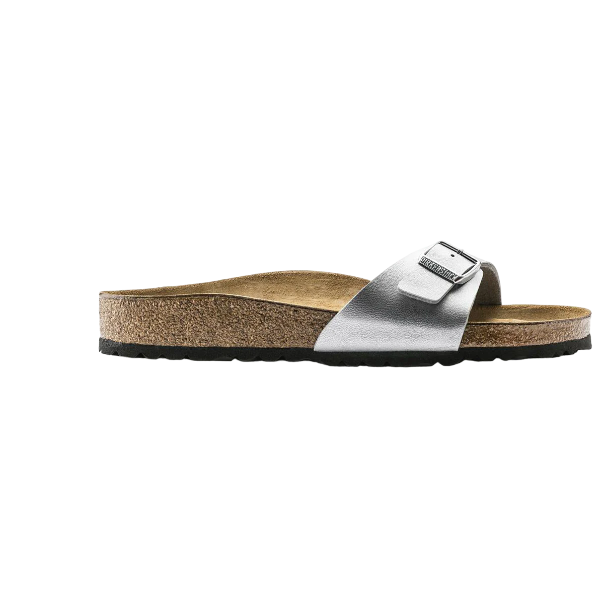Faux leather sandals BIRKENSTOCK Grey