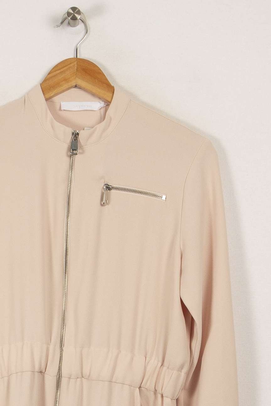 Wedding jumpsuit SEPTEM - Seconde main Beige