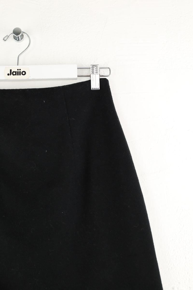 Wool mini skirt THEORY - Seconde Main Black