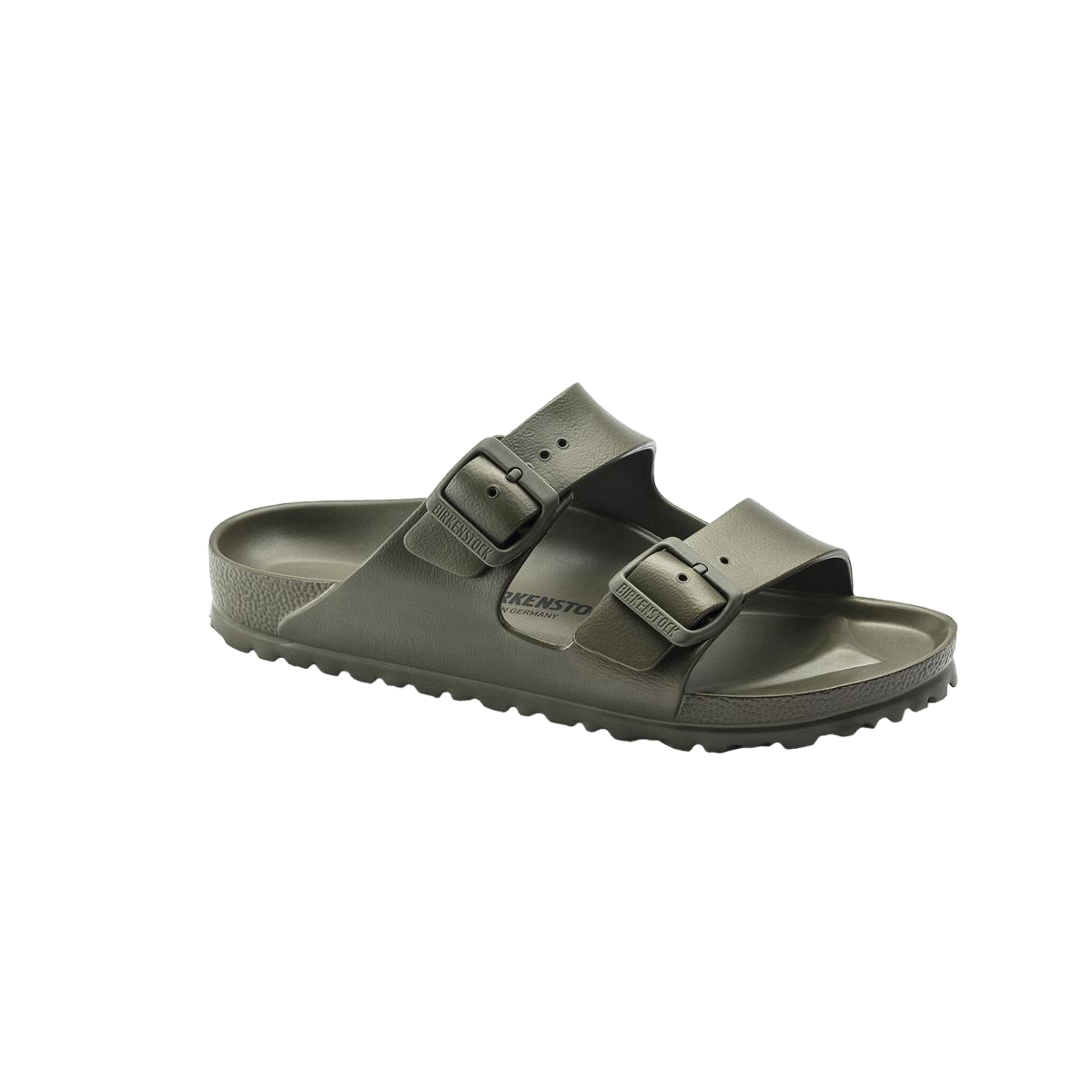 Faux leather sandals BIRKENSTOCK Green