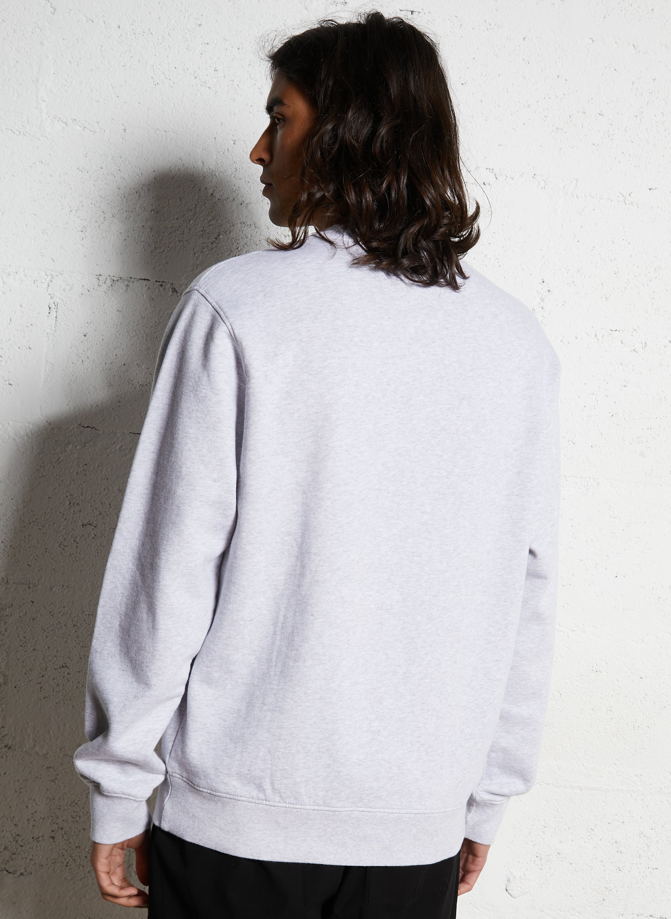 Rundhals-Sweatshirt aus Bio-Baumwolle, Regular Fit COLORFUL STANDARD Weiss