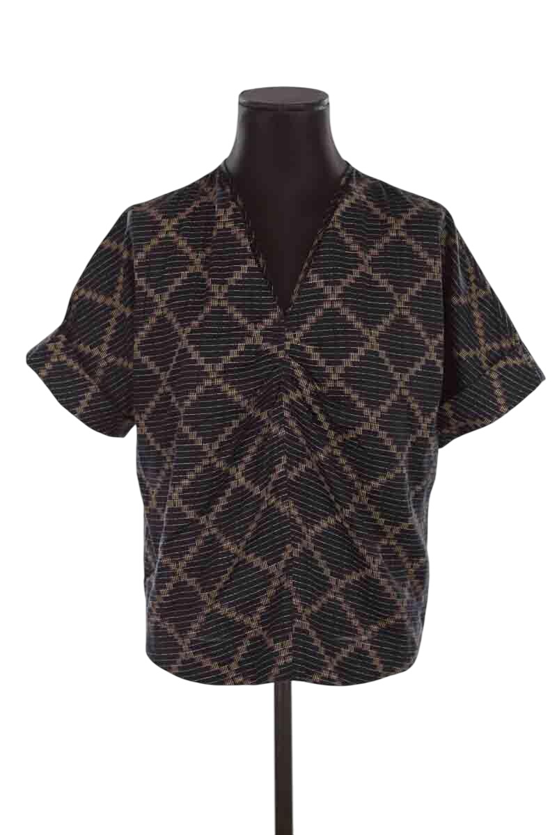 Cotton blouse ISABEL MARANT ÉTOILE - SECONDE MAIN Black