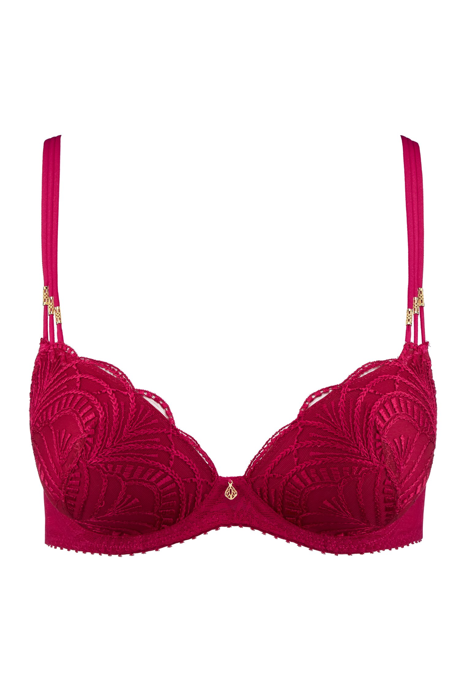Push-up bra with molded cups AUBADE Red