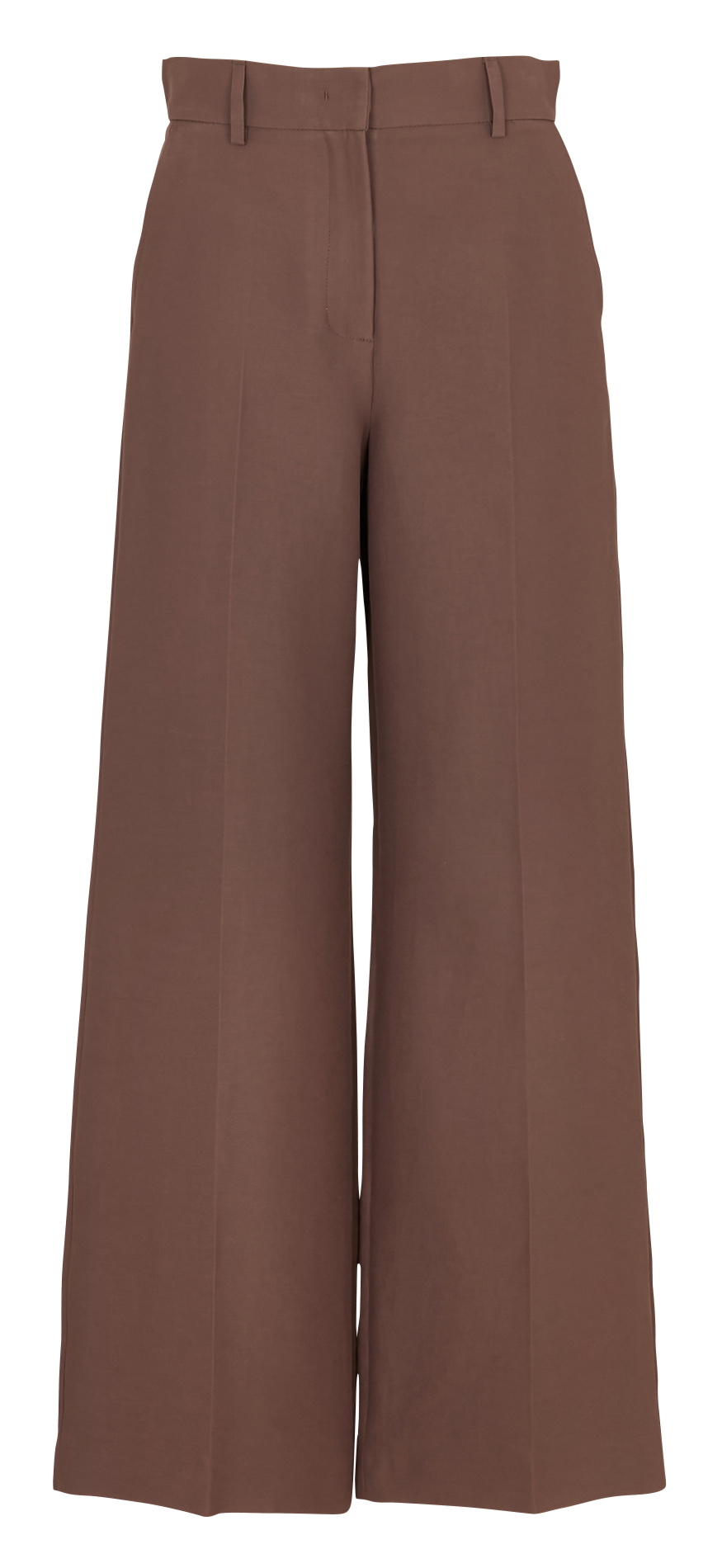 High-waisted straight leg pants MAX MARA WEEK END Brown