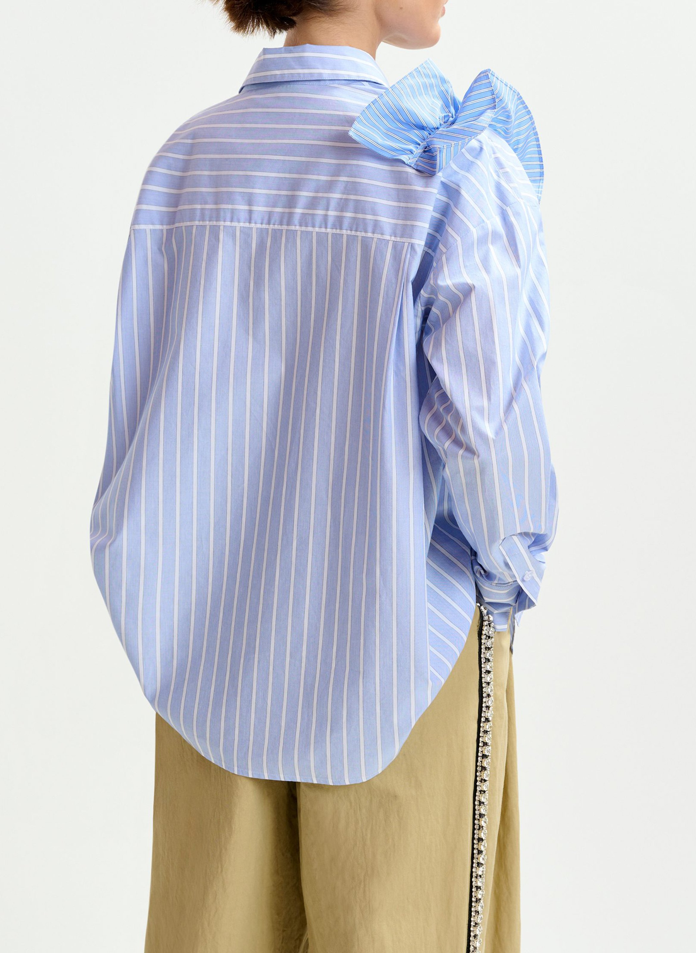 Chemise col classique en coton ESSENTIEL ANTWERP Bleu