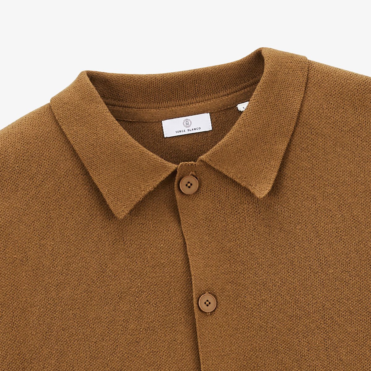 Cardigan SERGE BLANCO Brown