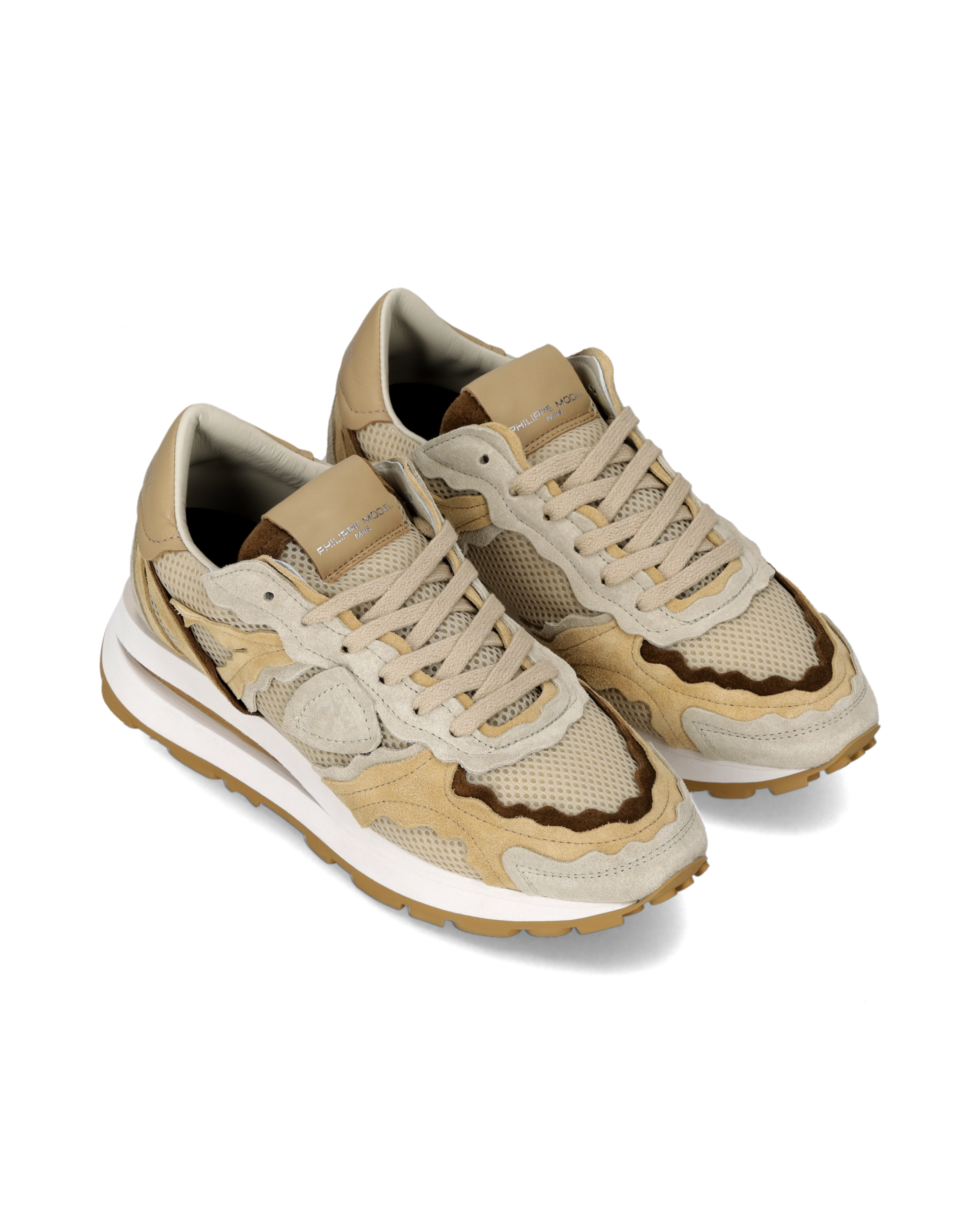 High-top running sneakers PHILIPPE MODEL Beige