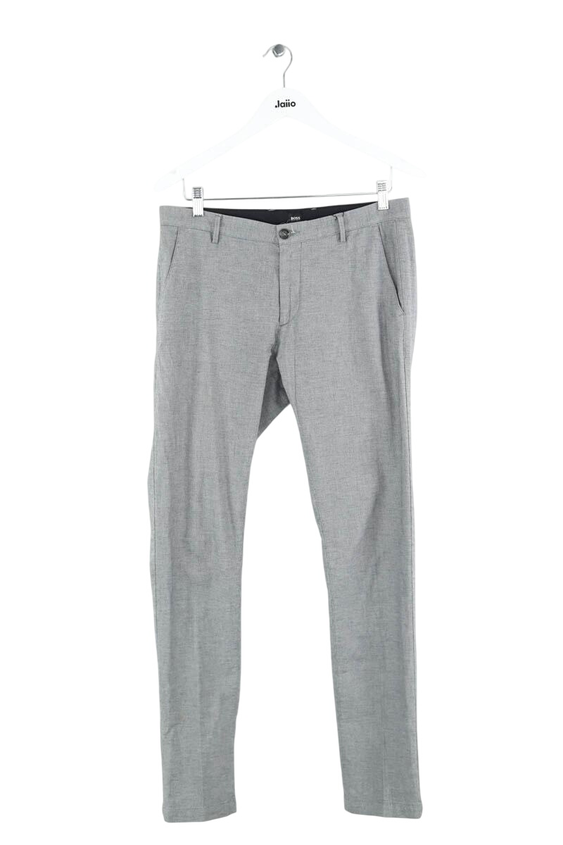 Slim-fit cotton cargo pants BOSS - SECONDE MAIN Grey