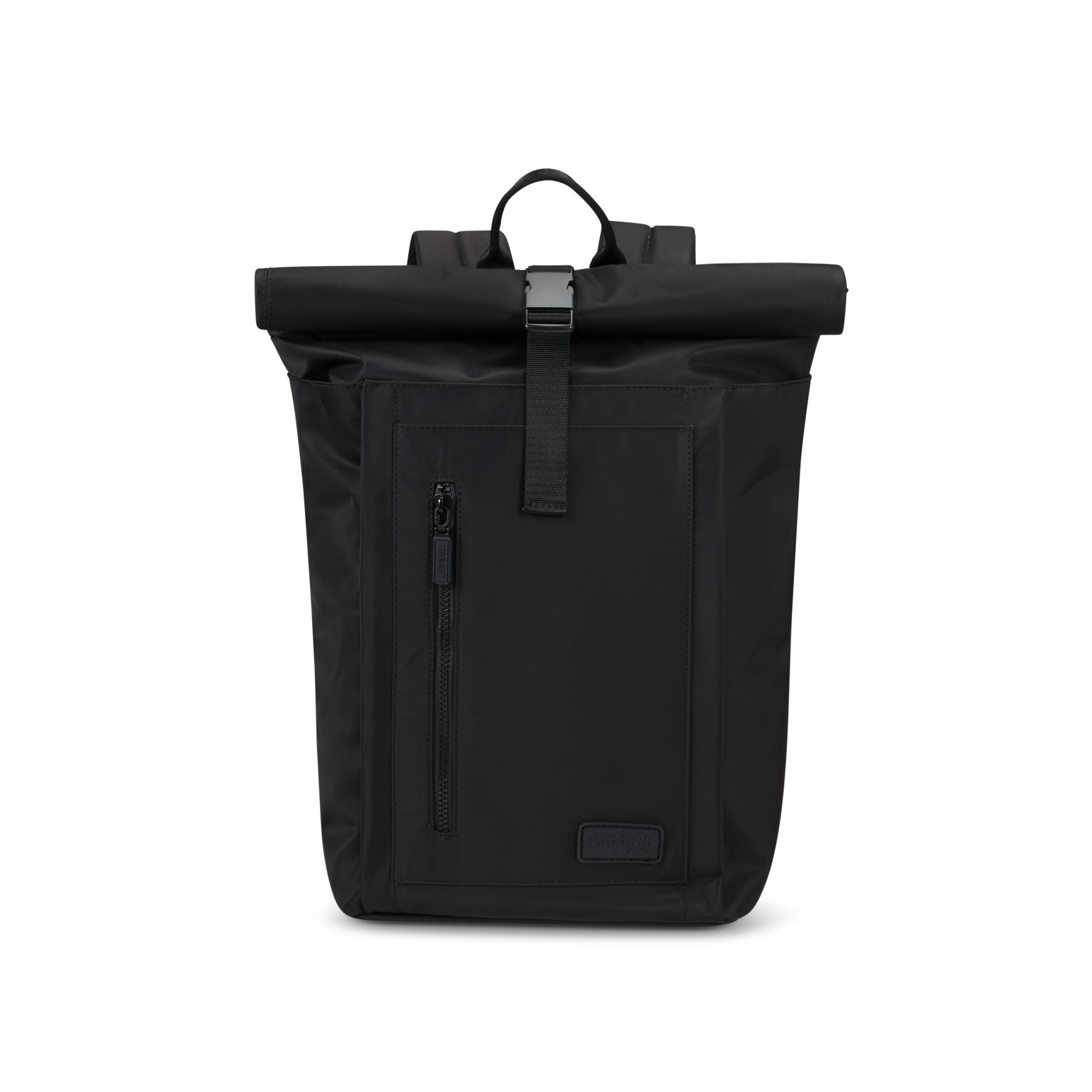 City feather backpack size s rolltop LIPAULT Black