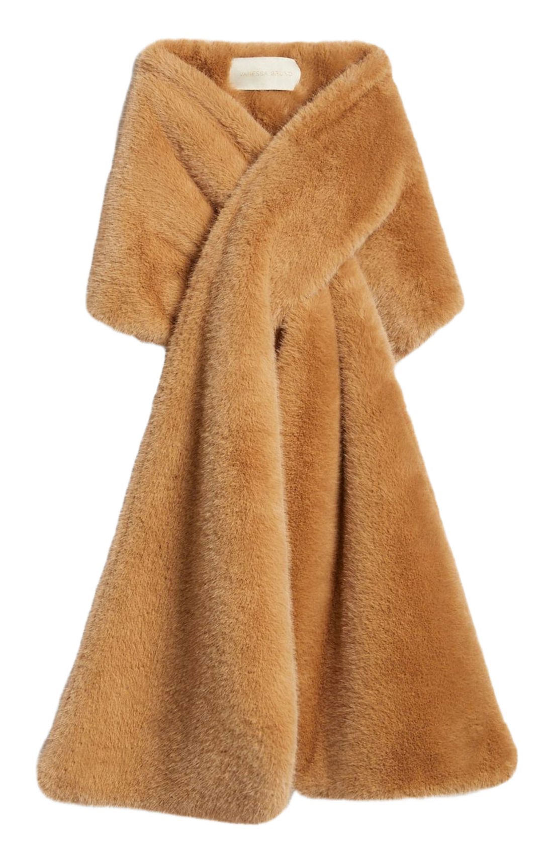Faux fur scarf VANESSA BRUNO Beige