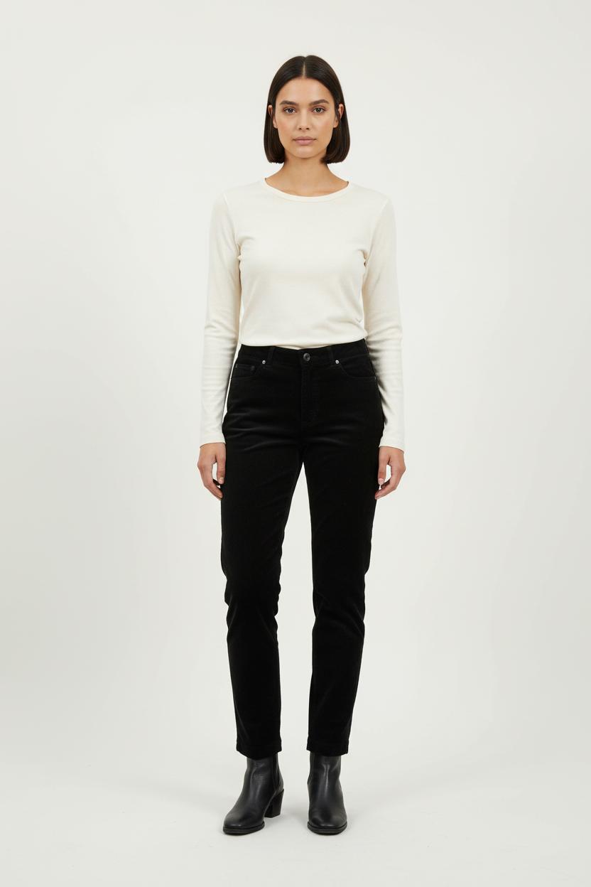 PANTS COMPTOIR DES COTONNIERS - Seconde main Black