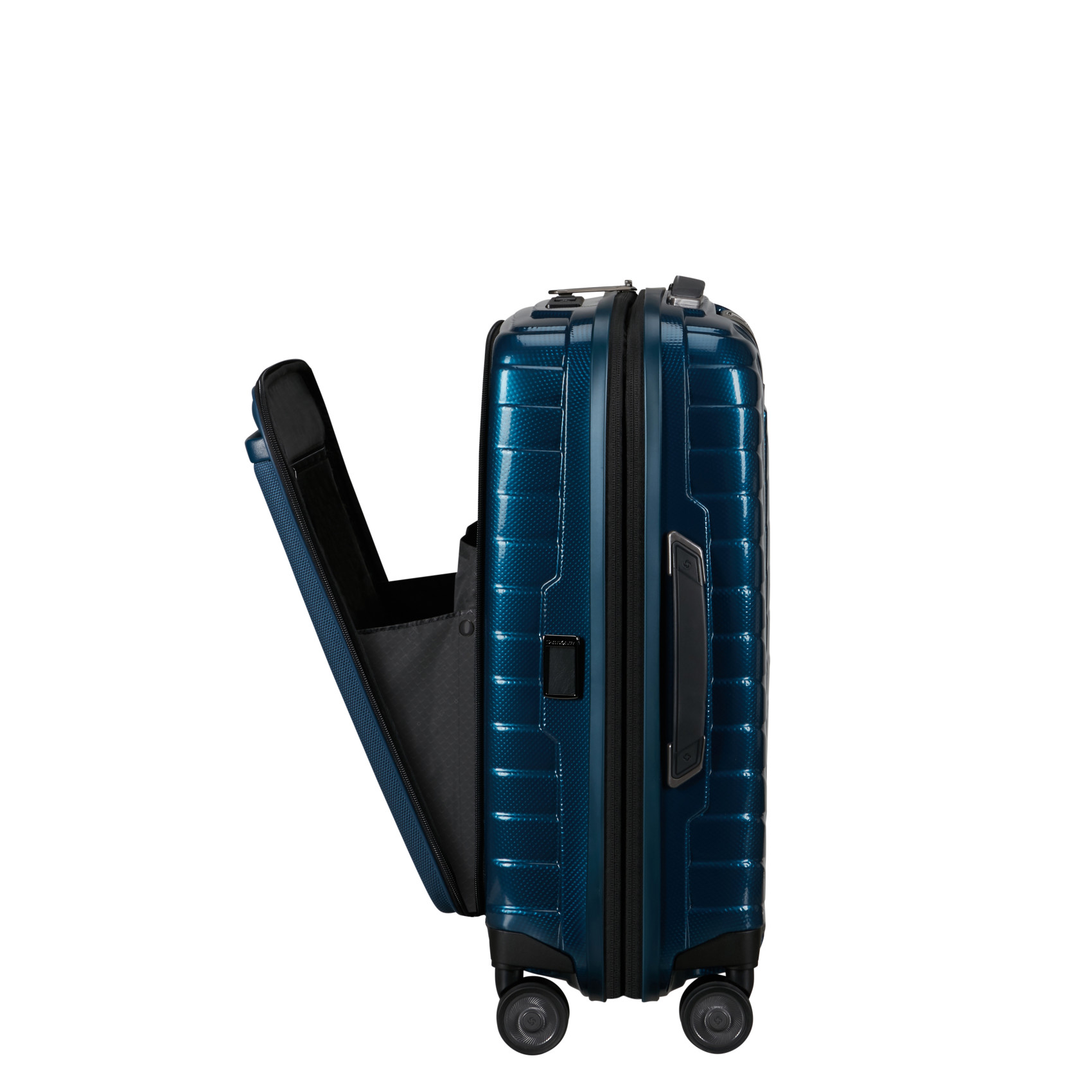 Proxis 4-wheel carry-on suitcase size S SAMSONITE Blue