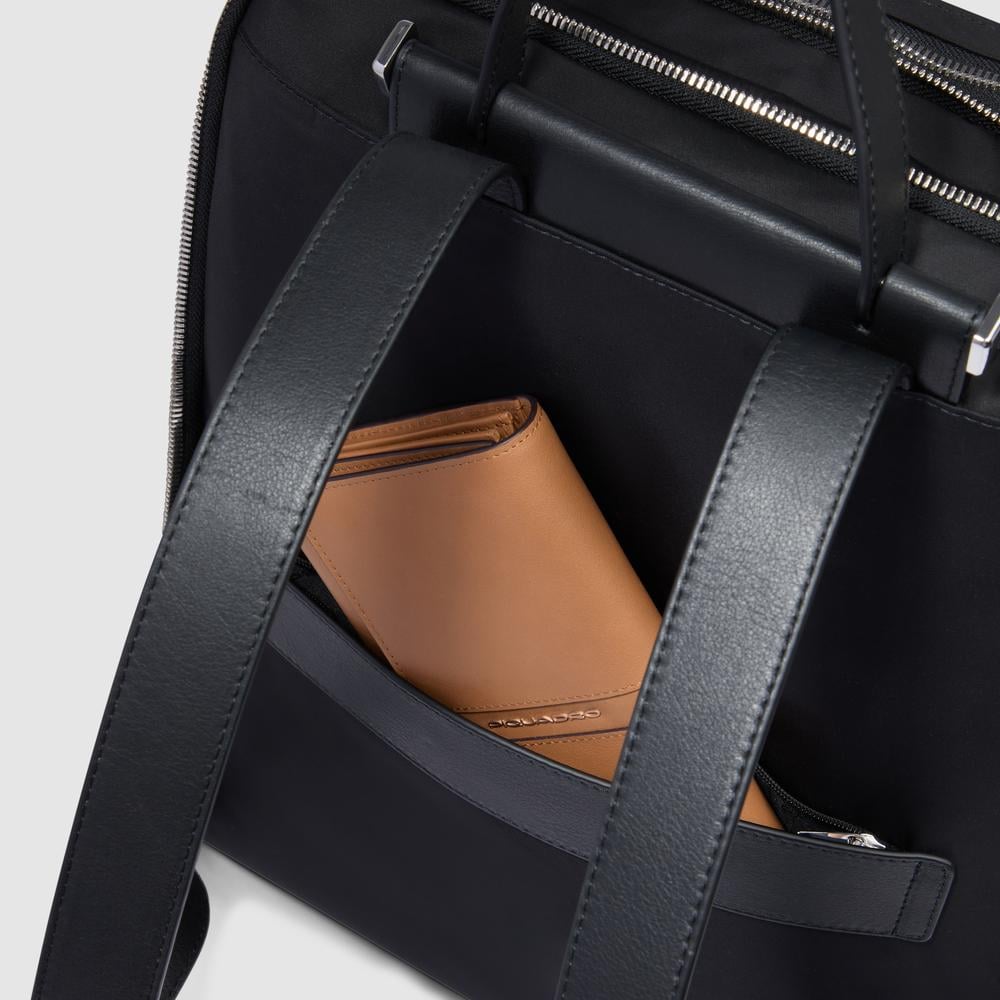 Expandable Laptop Backpack 15.6" PIQUADRO Black