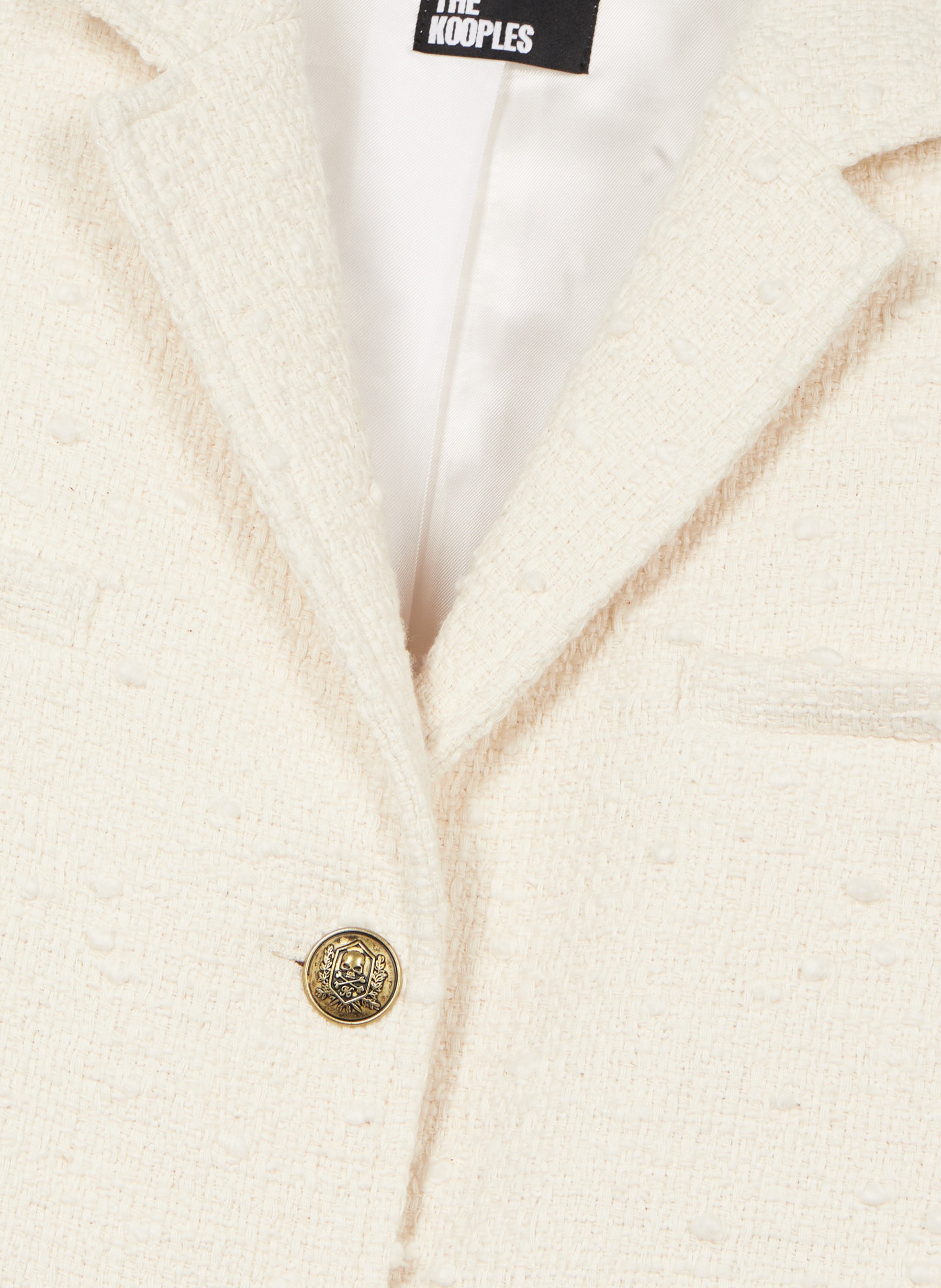 Tweed blazer THE KOOPLES Beige