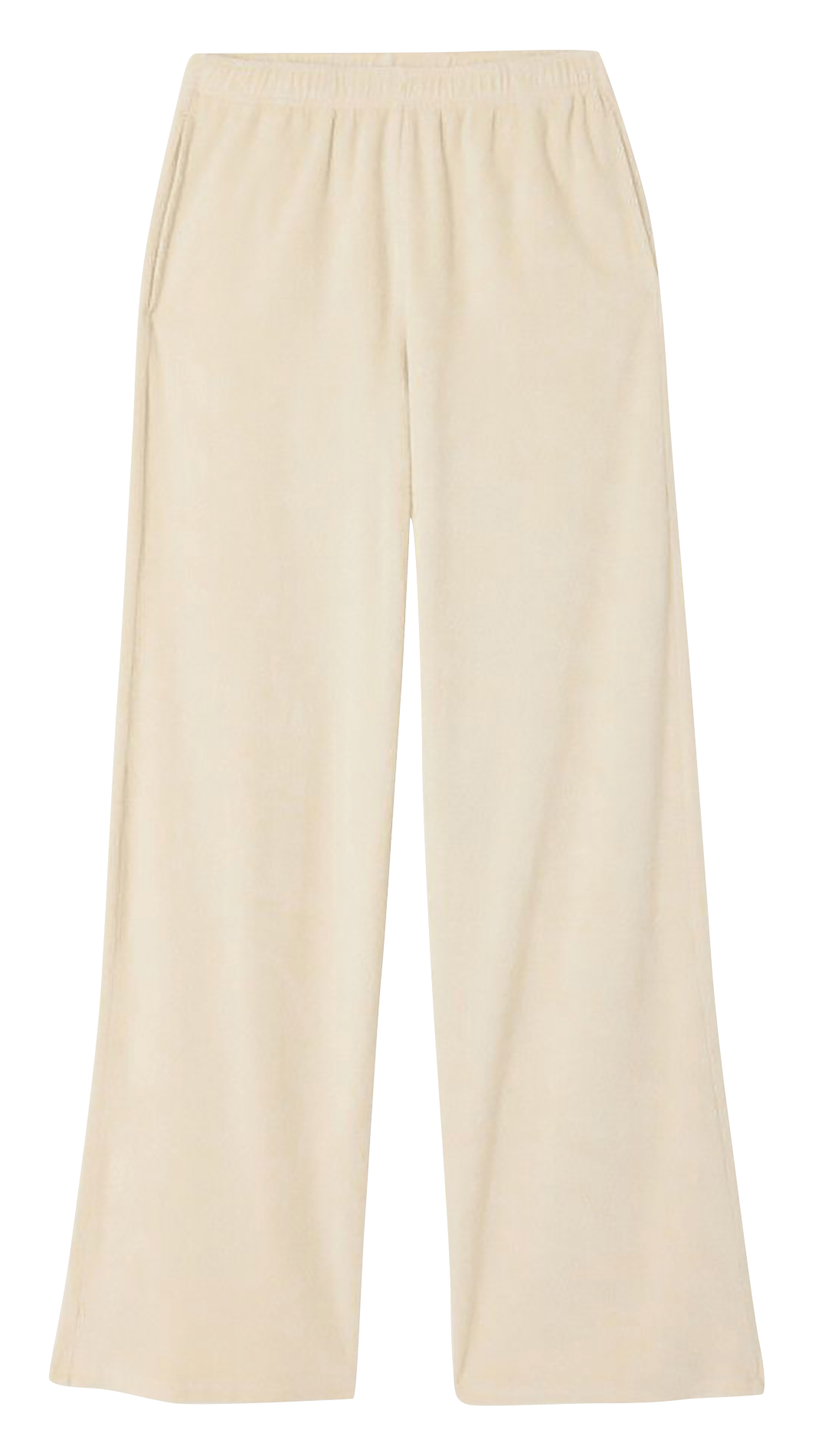 Wijde joggingbroek van velours AMERICAN VINTAGE Beige