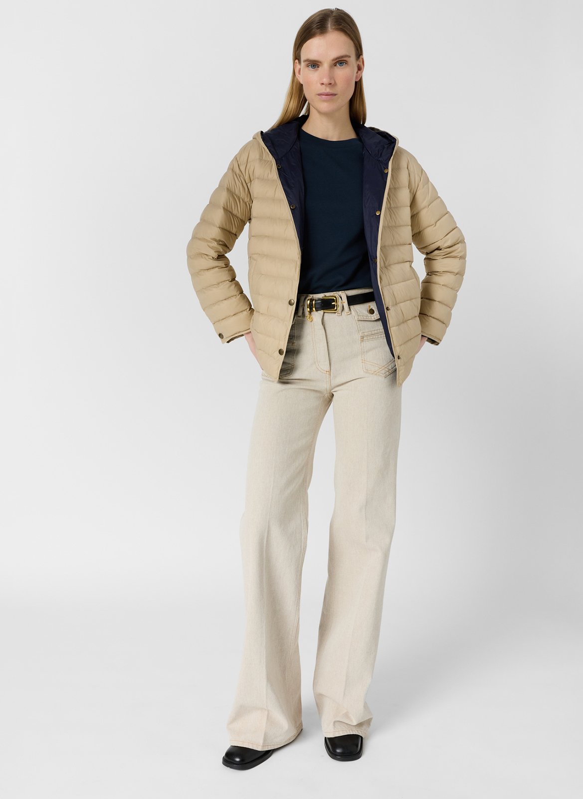 Doudoune matelassée réversible GERARD DAREL Beige