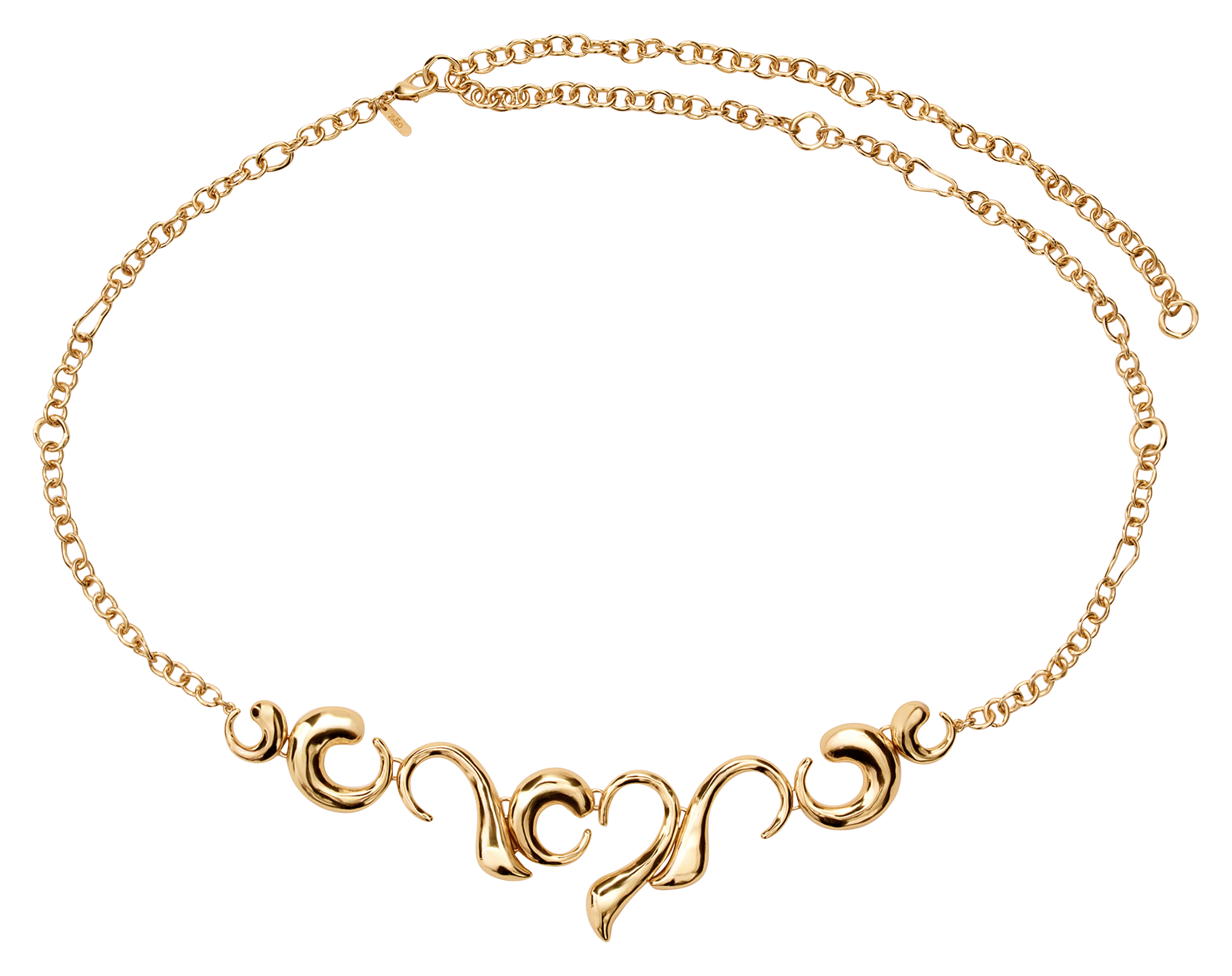 Ceinture métallique cœurs DESIGUAL Multicolore