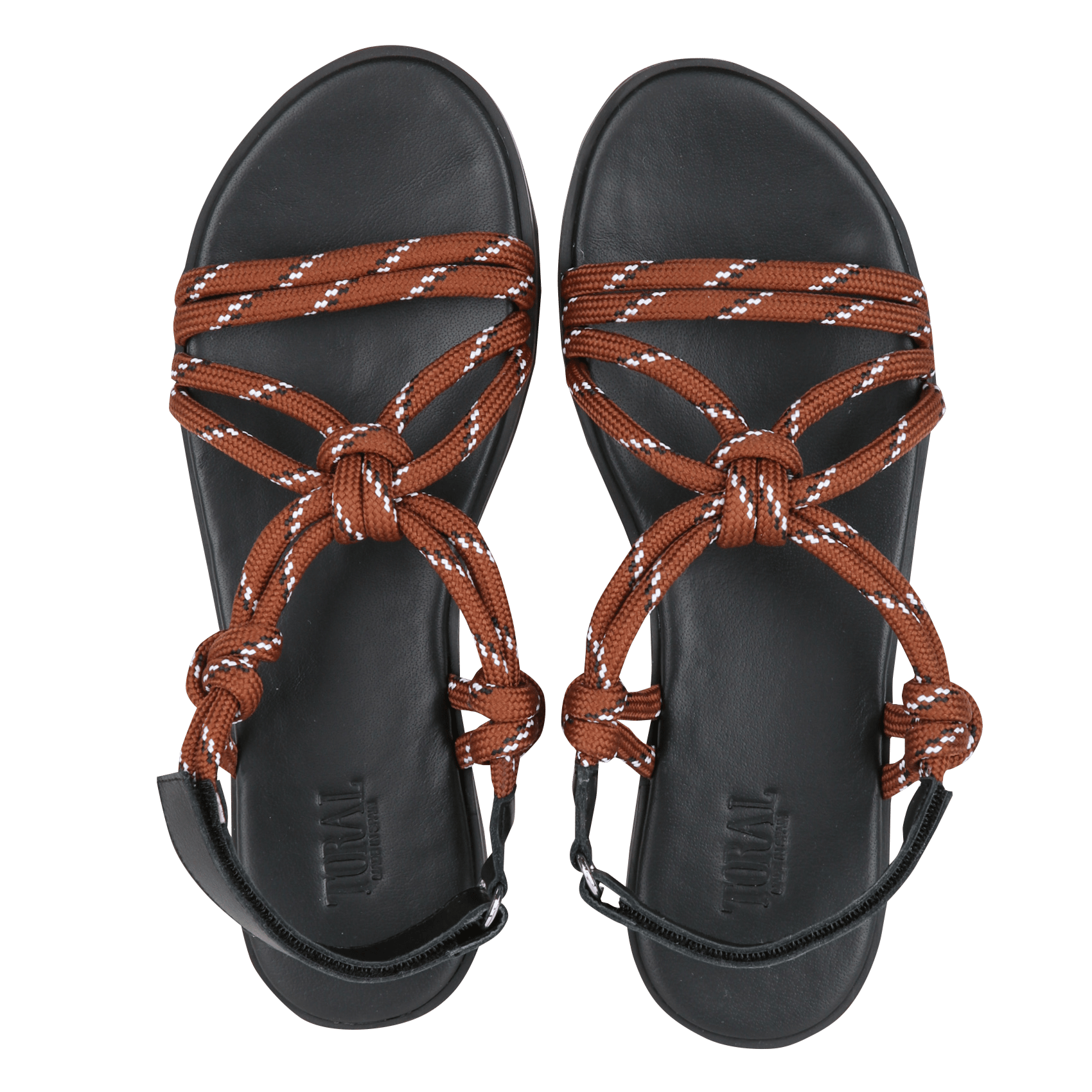 Arizona - Flache Sandalen TORAL Braun