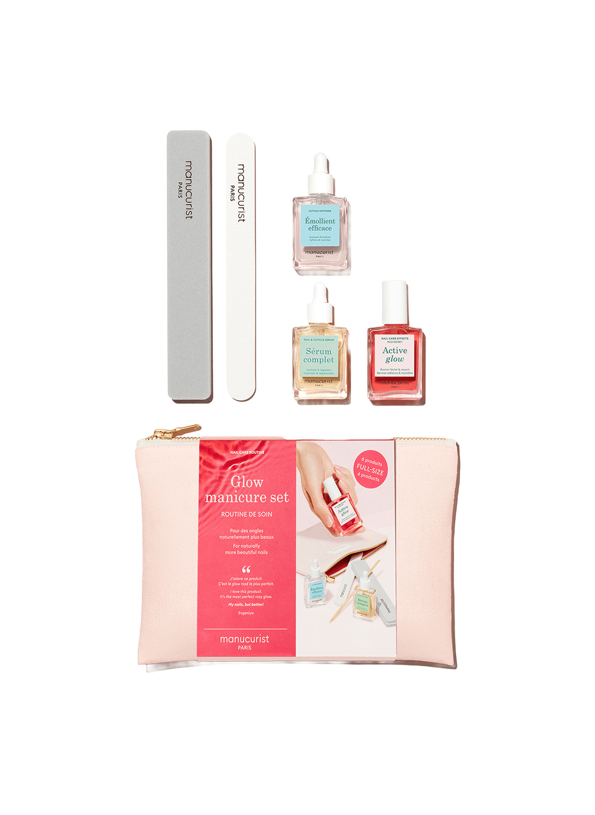 Glow manucure set MANUCURIST No color