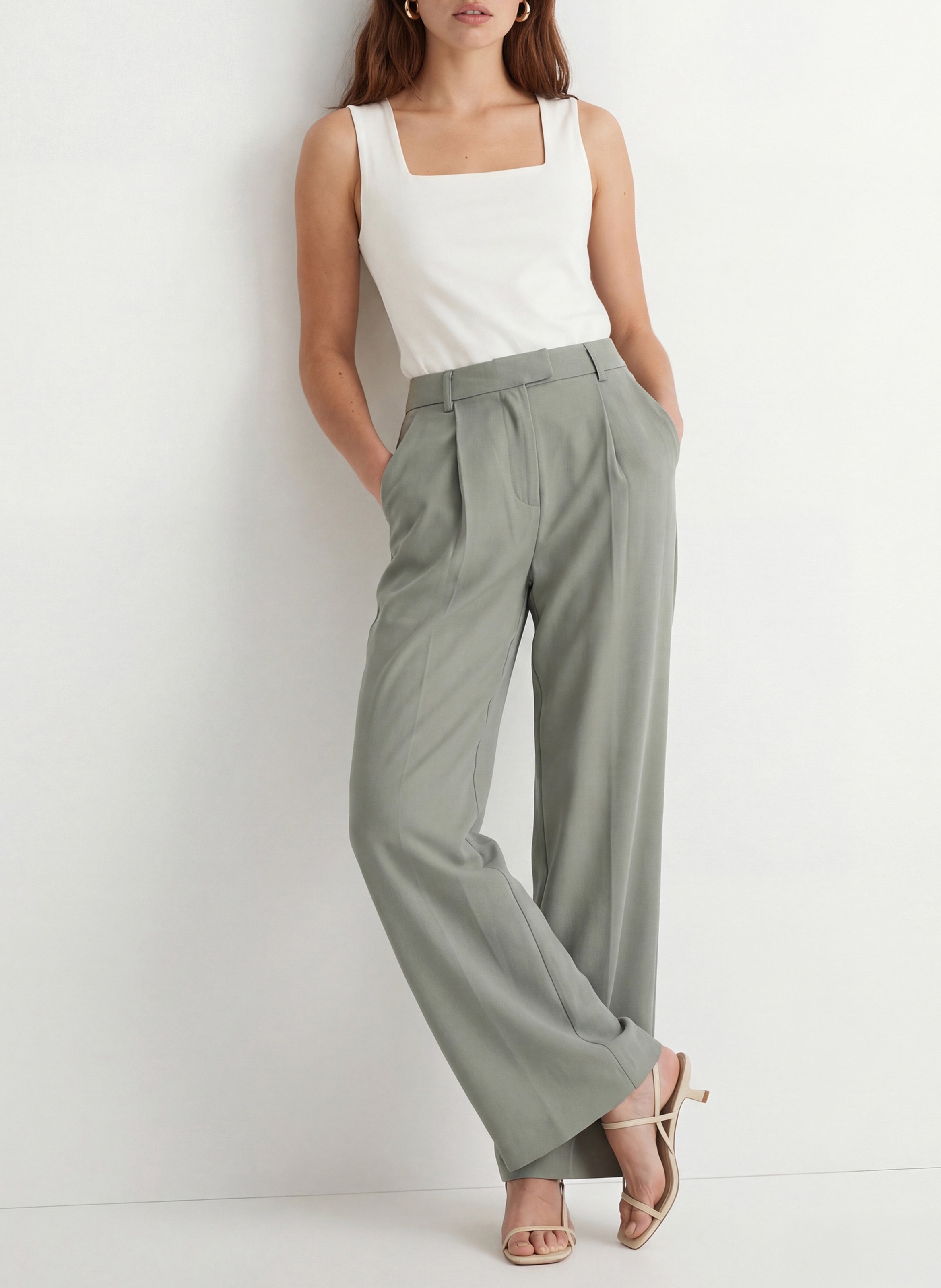 Wijde broek KOOKAI Groen