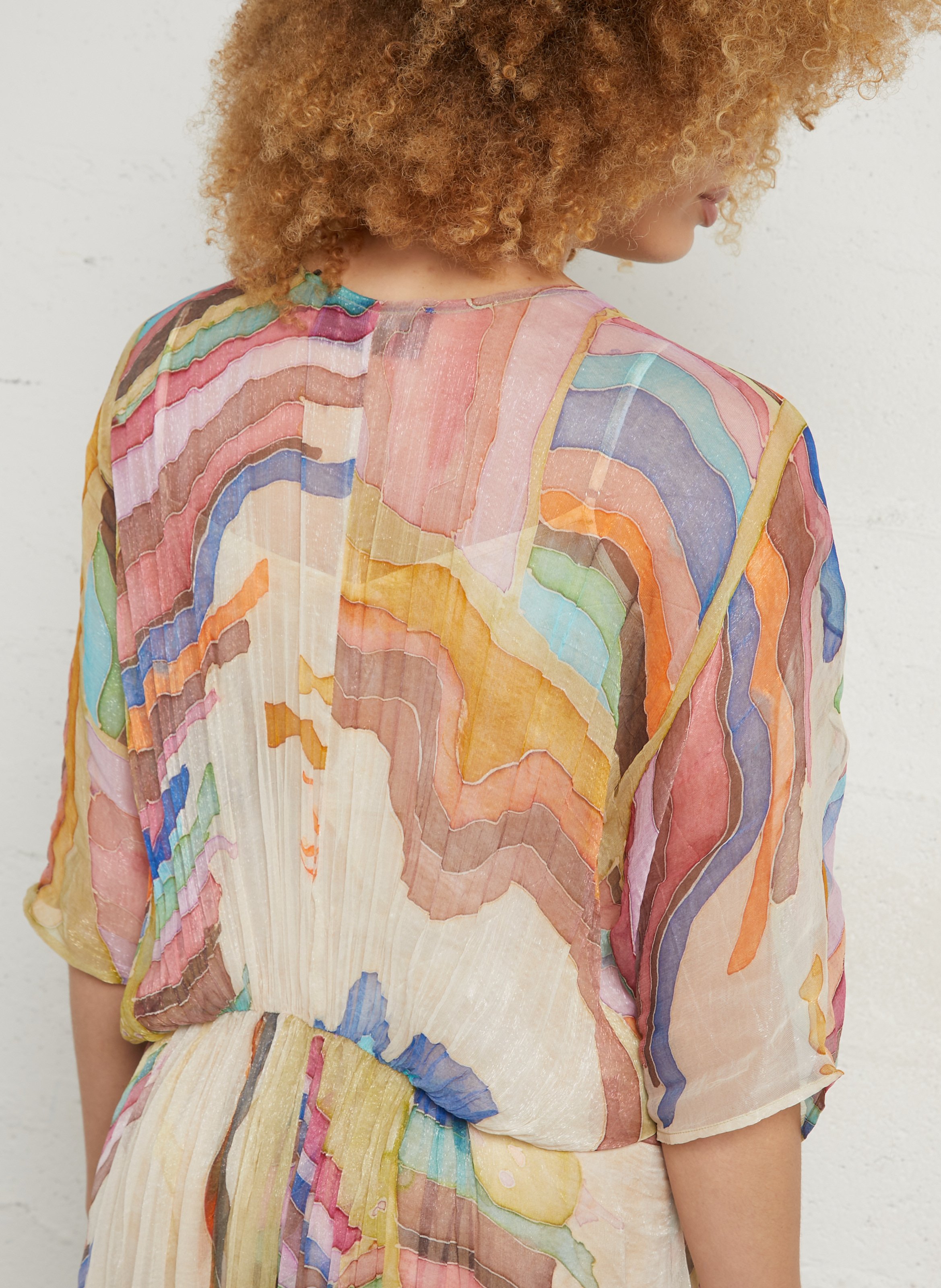 Long straight dress MES DEMOISELLES Multicolored