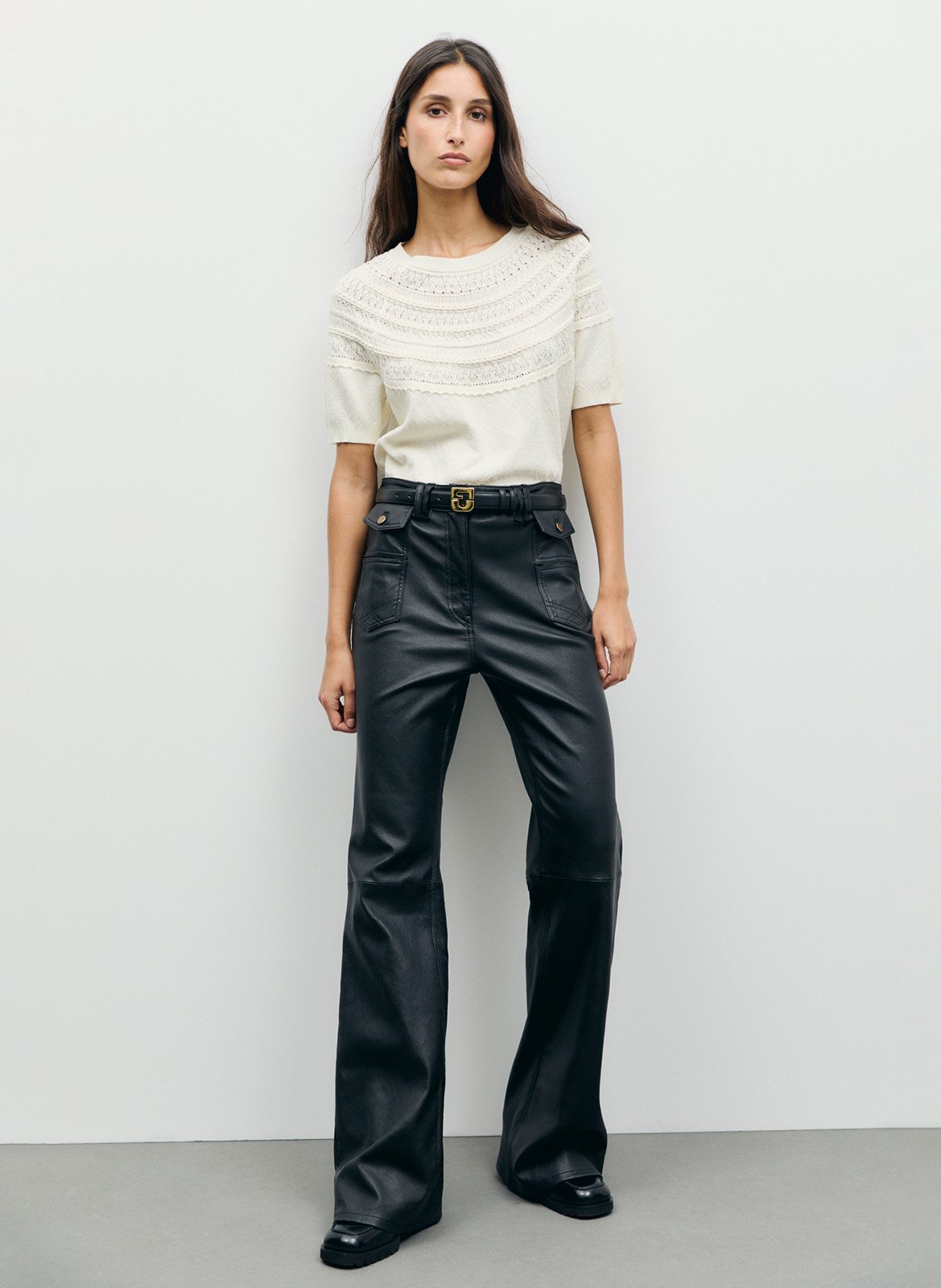 Round-neck sweater GERARD DAREL White