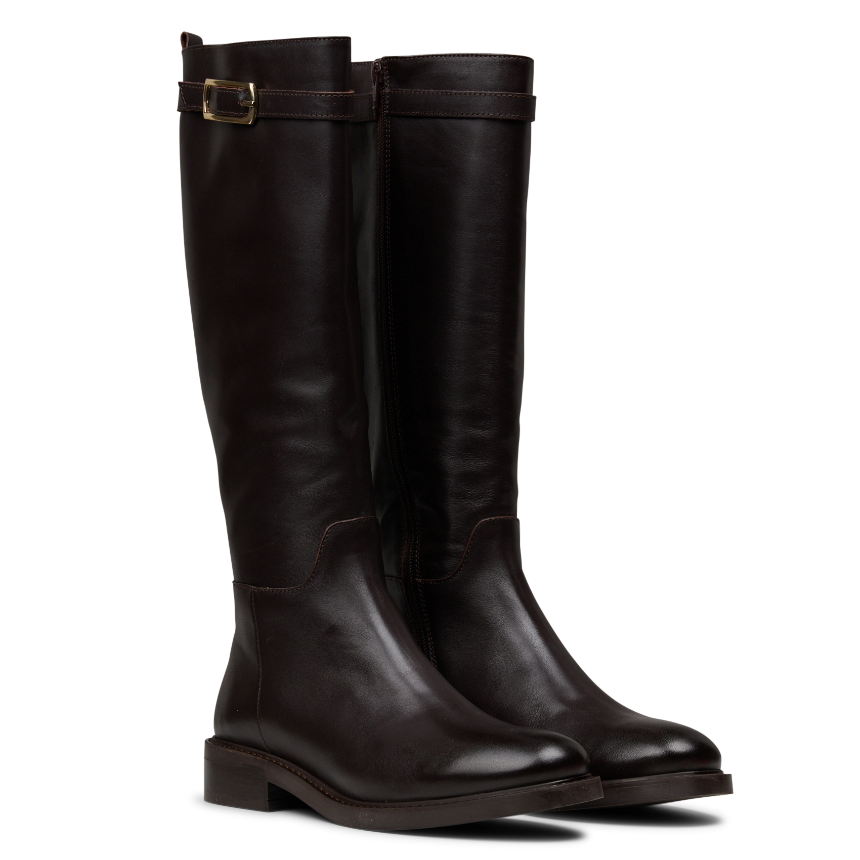 Leather boots | Brown MELLOW YELLOW Women