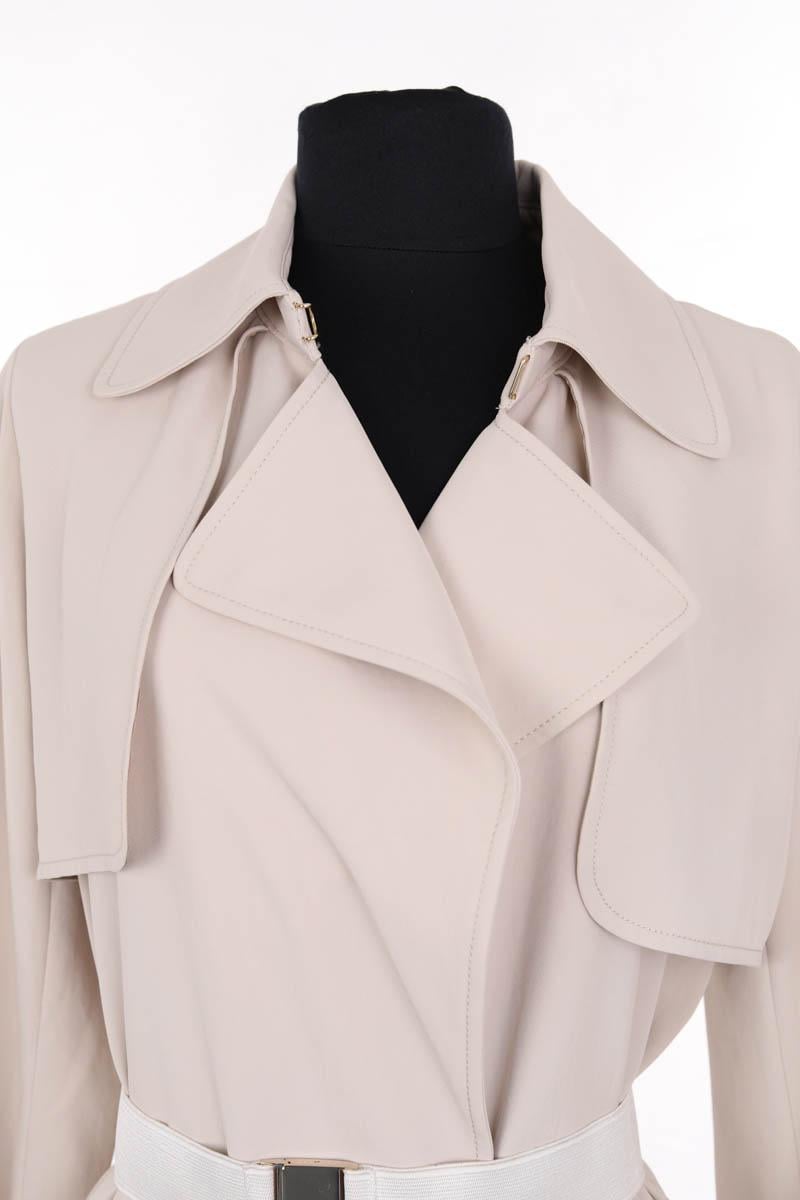 Trench coat TARA JARMON - Seconde Main Beige
