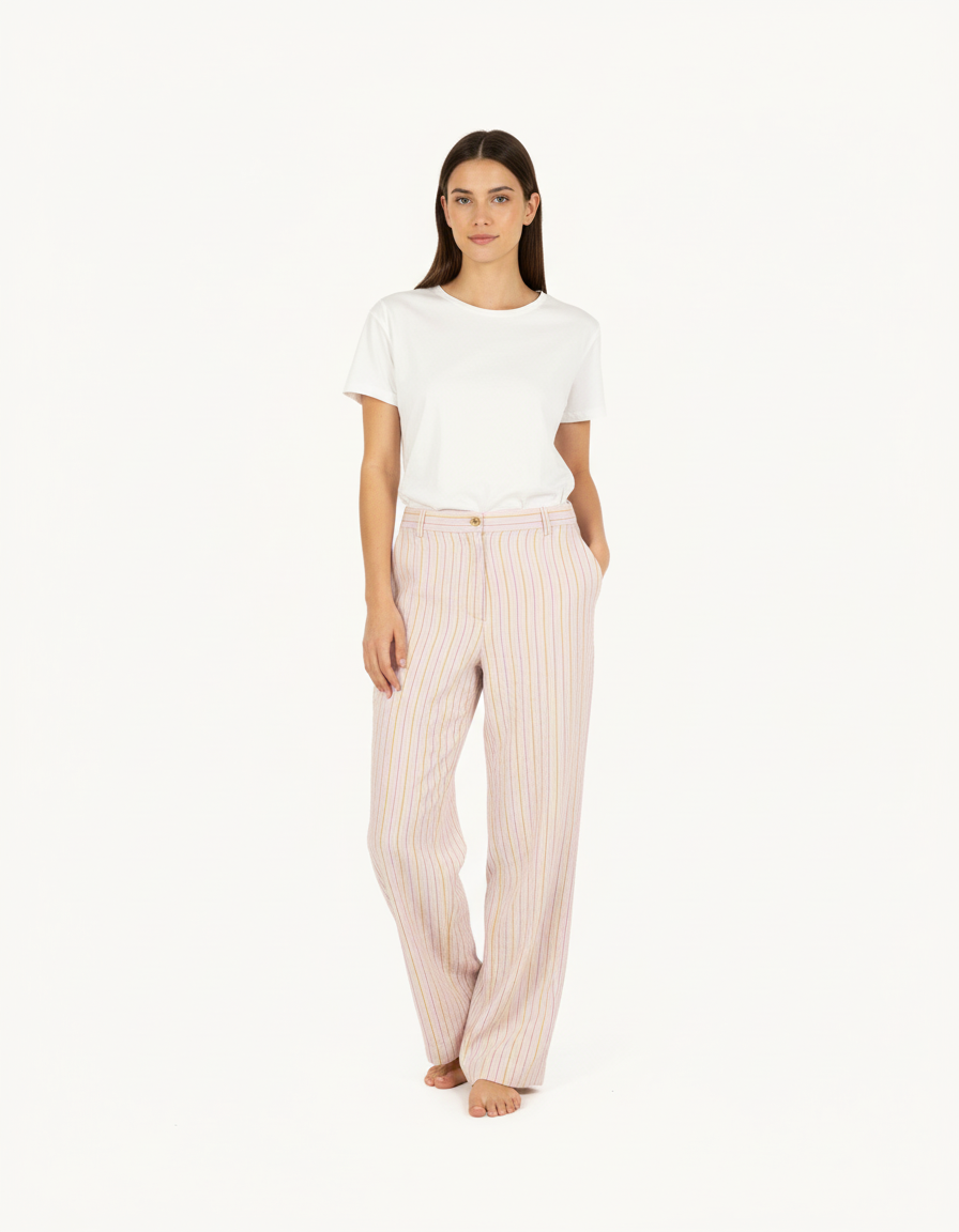 Pants BELLEROSE - Seconde Main Pink