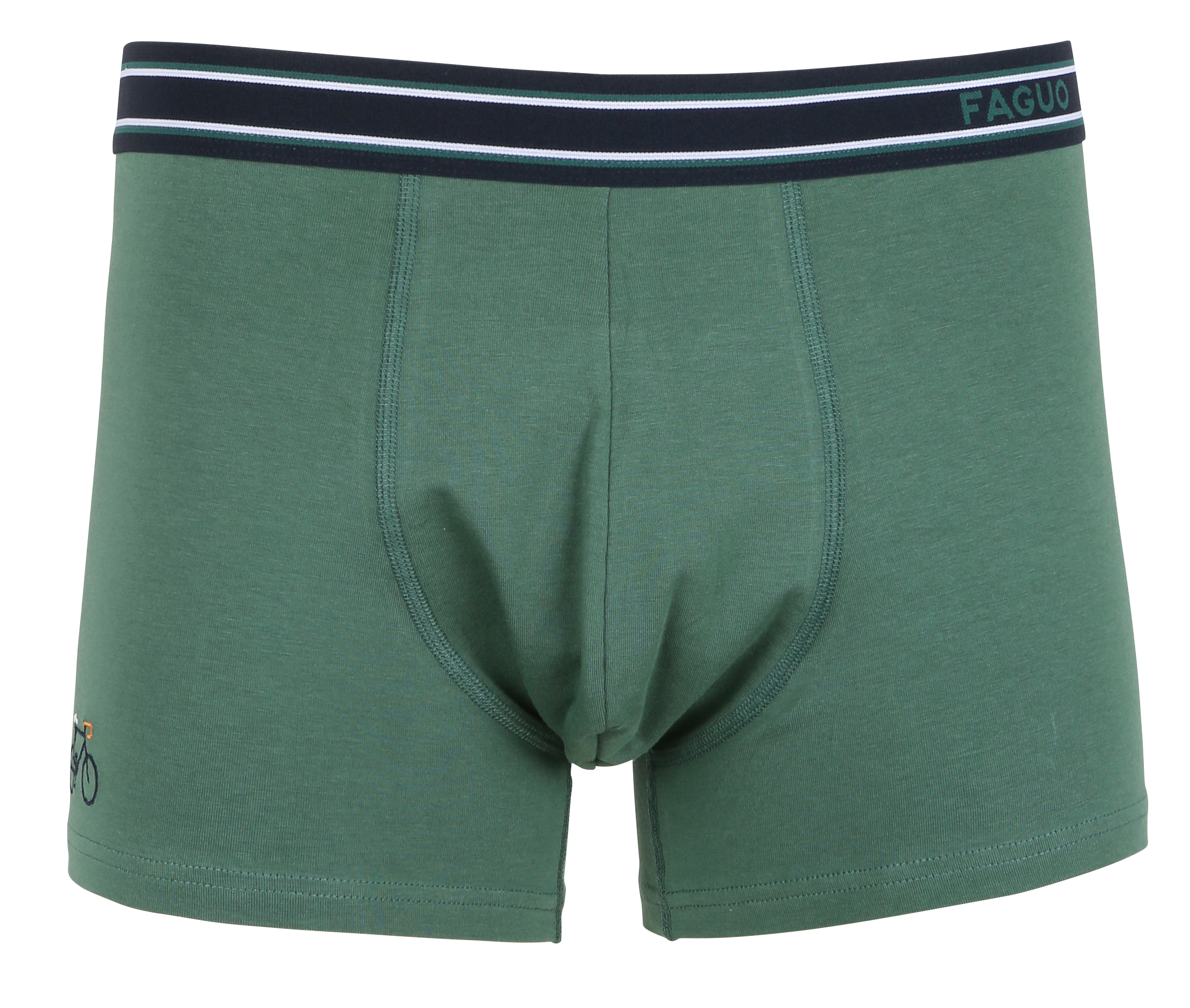 3er-Pack Boxershorts aus Stretch-Baumwolle FAGUO Mehrfarbig