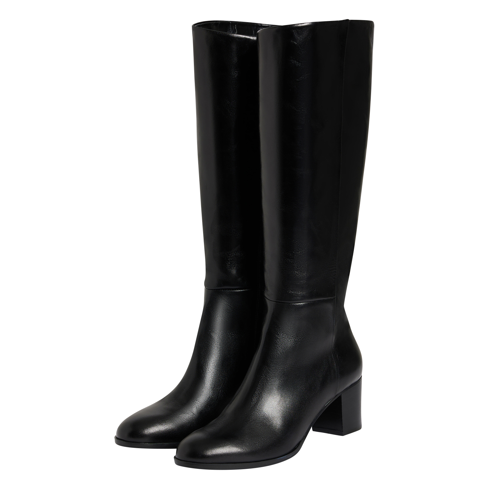 Ary leather boots PABLO Black