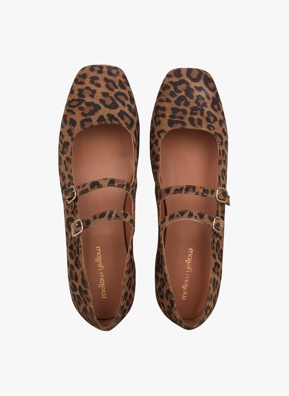 Mellow Yellow Chaussures Babies Babies En Cuir Aurella Vel Imp Leo