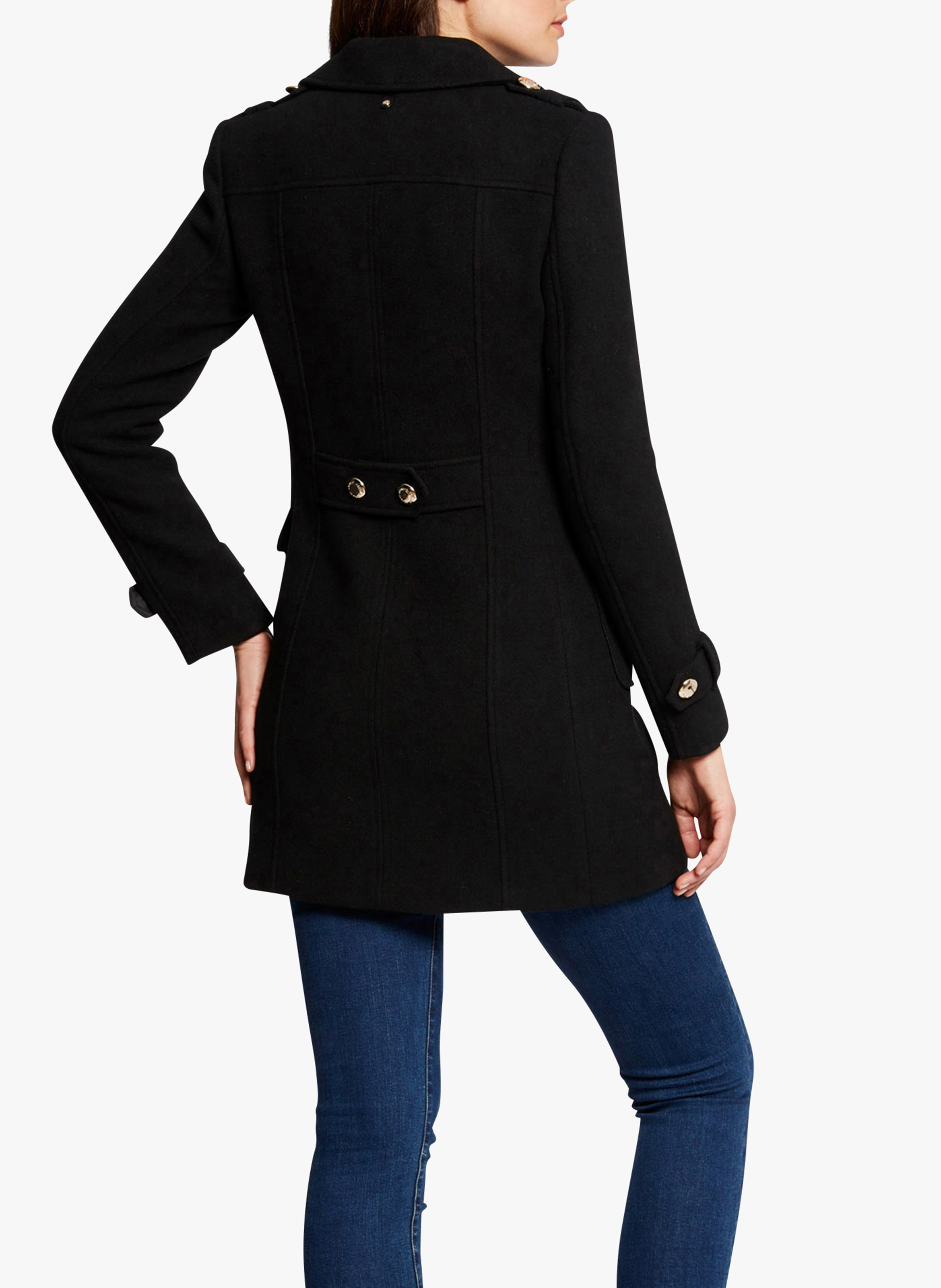 Rechte jas MORGAN Zwart