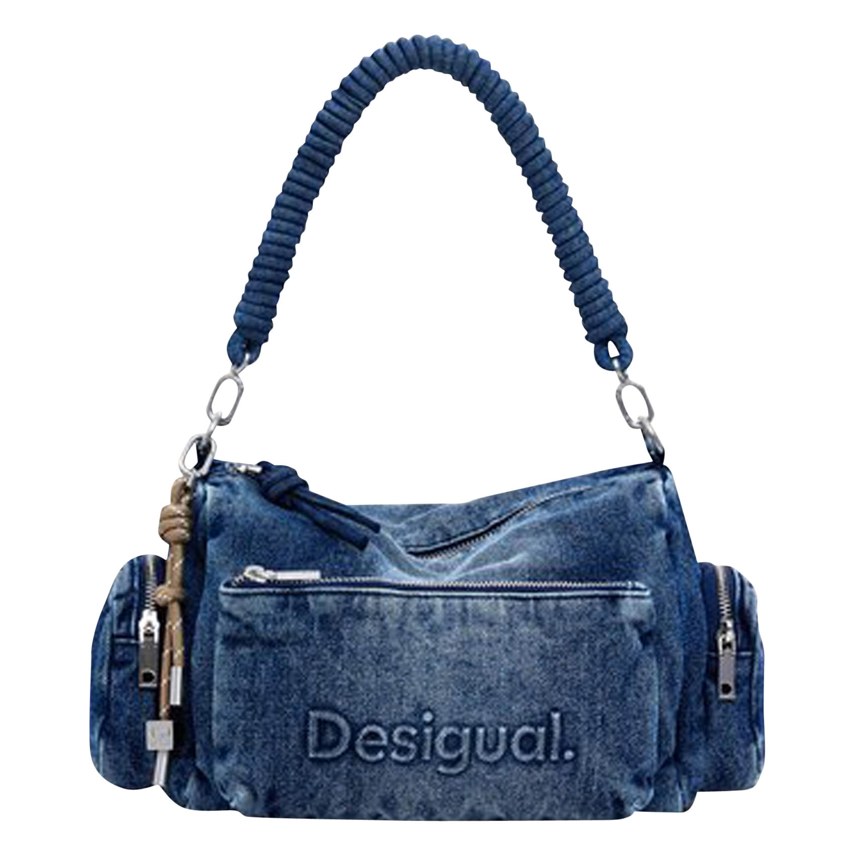 Desigual Bianco Polyurethane Women's Shoulder Bag