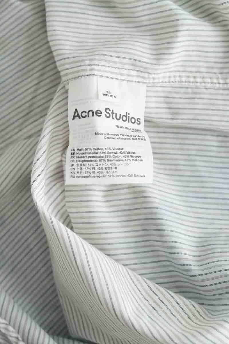 Cotton shirt ACNE STUDIOS - Seconde Main Multicolored