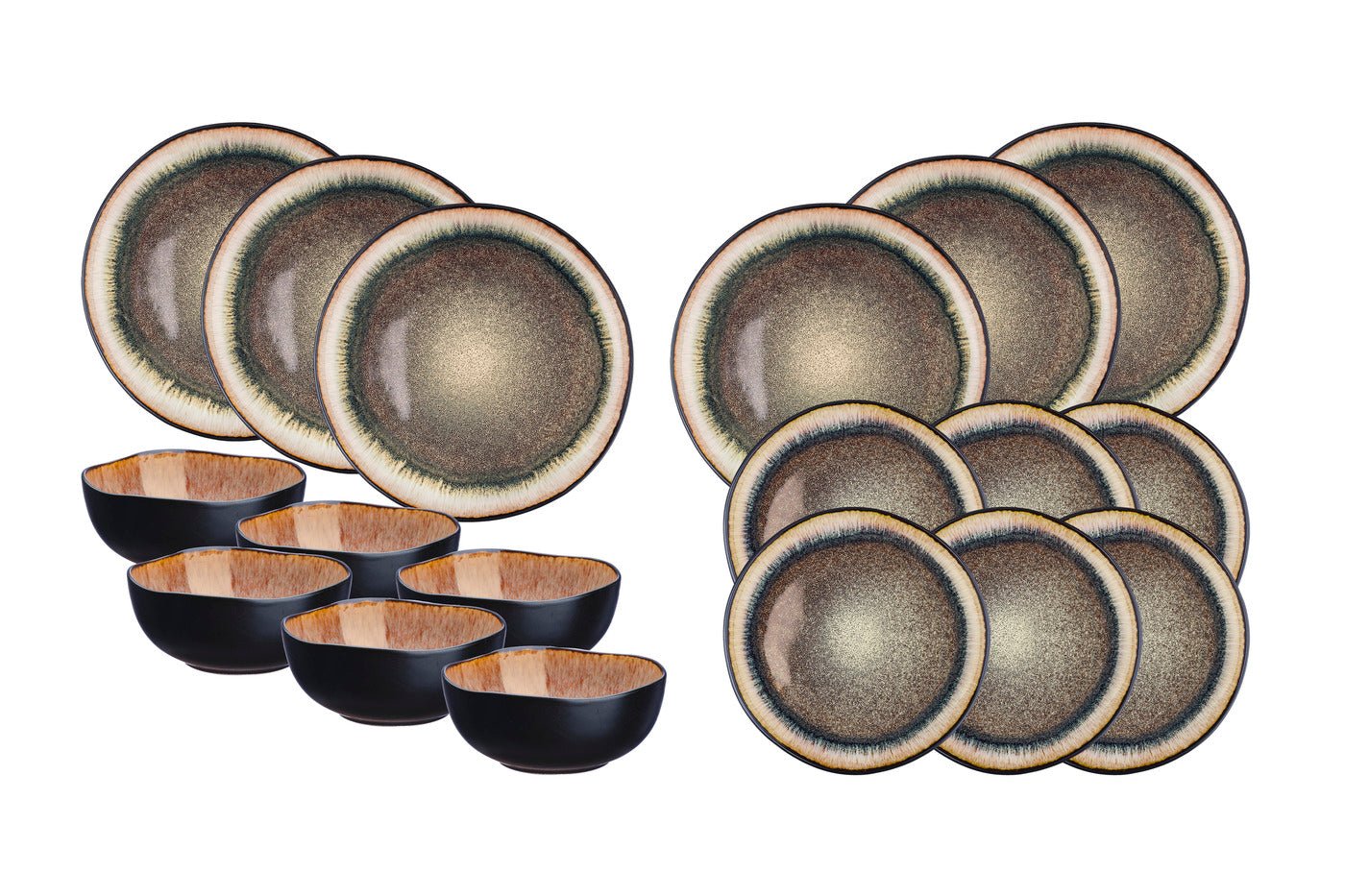 Iris Essentials Set - 18 pieces - Wild Brown BJORN Brown