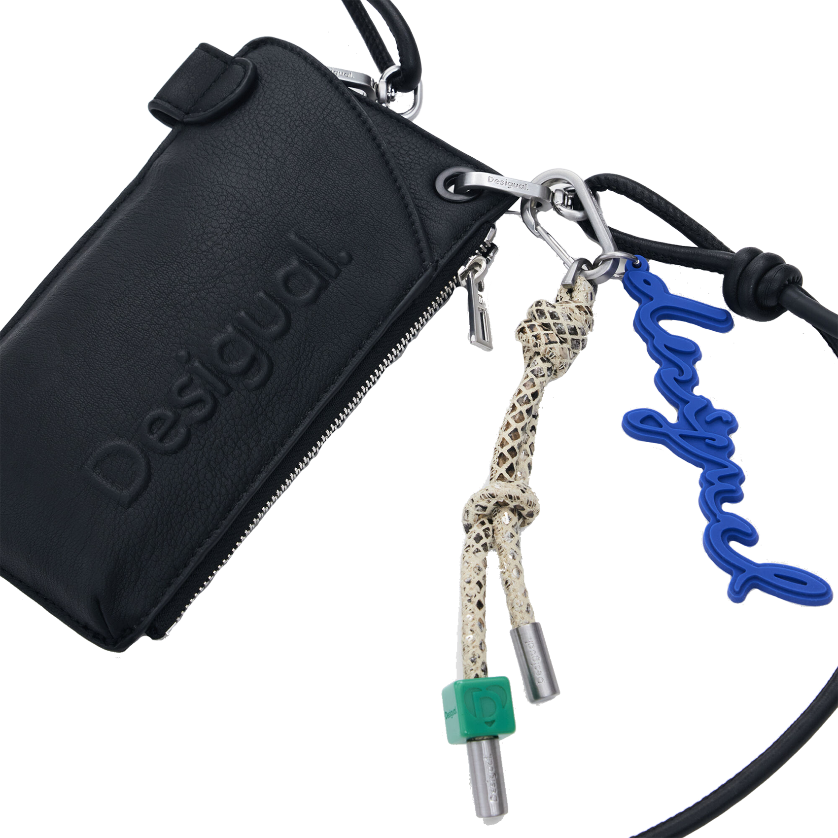 Handytasche aus Kunstleder DESIGUAL Schwarz