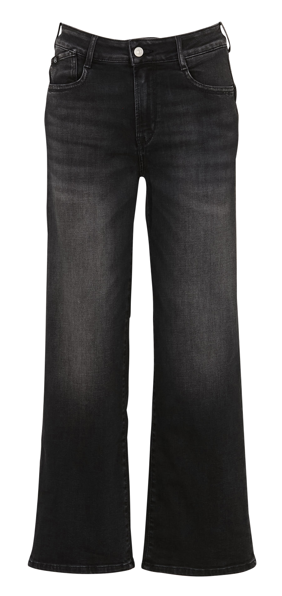 Jean large en coton mélangé LE TEMPS DES CERISES Noir