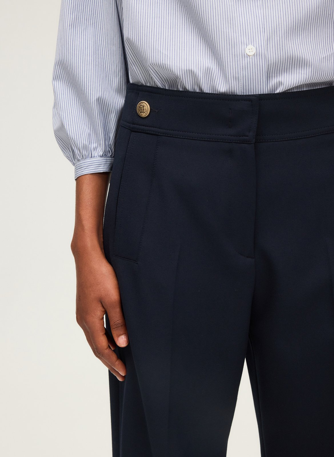 Carrot trousers PABLO Blue