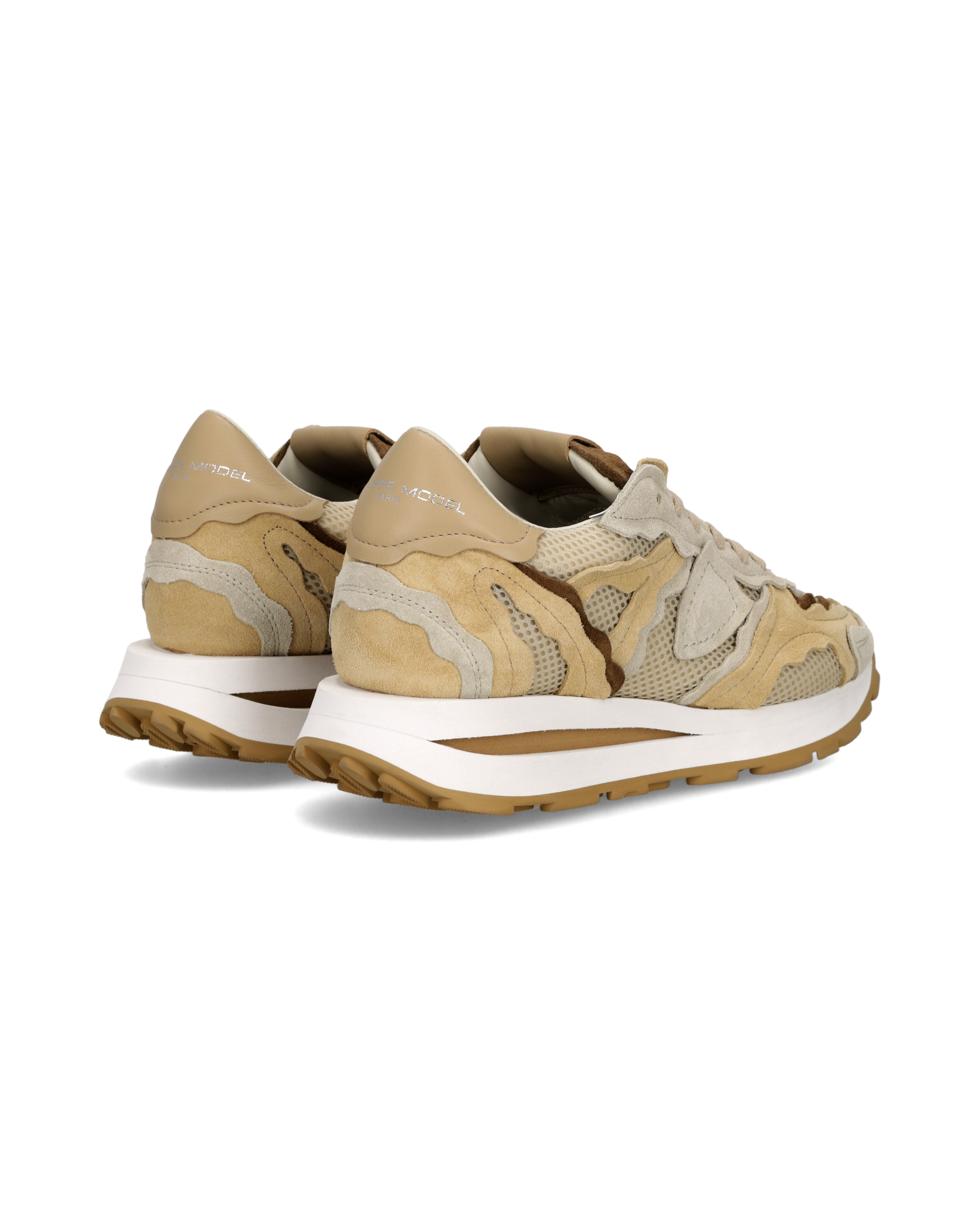 High-top running sneakers PHILIPPE MODEL Beige
