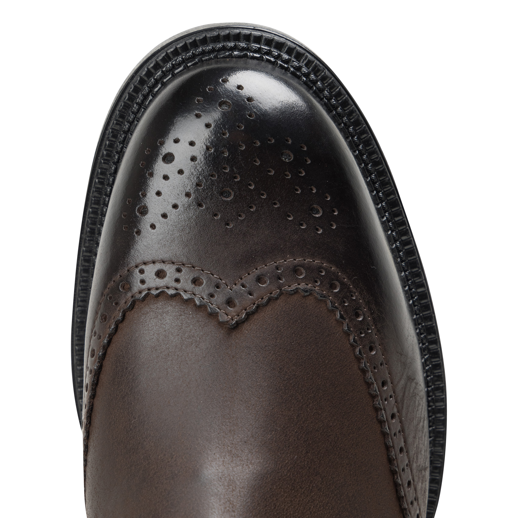 Bianca leather ankle boots IKKS Brown