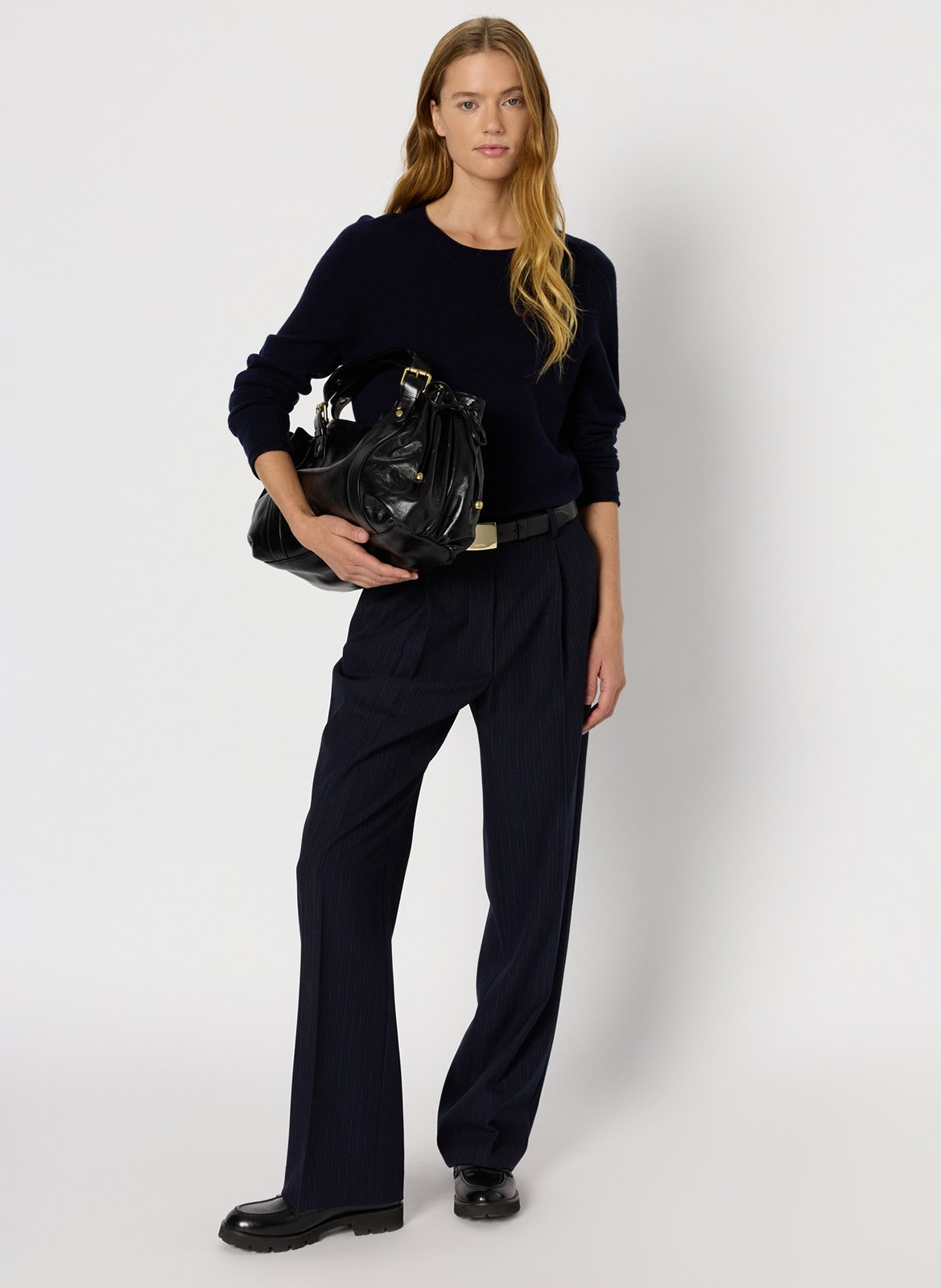 Pull col rond en laine GERARD DAREL