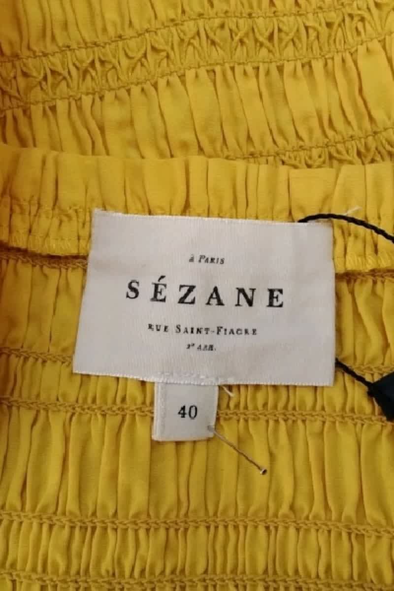 T-shirt SEZANE - Seconde main Yellow