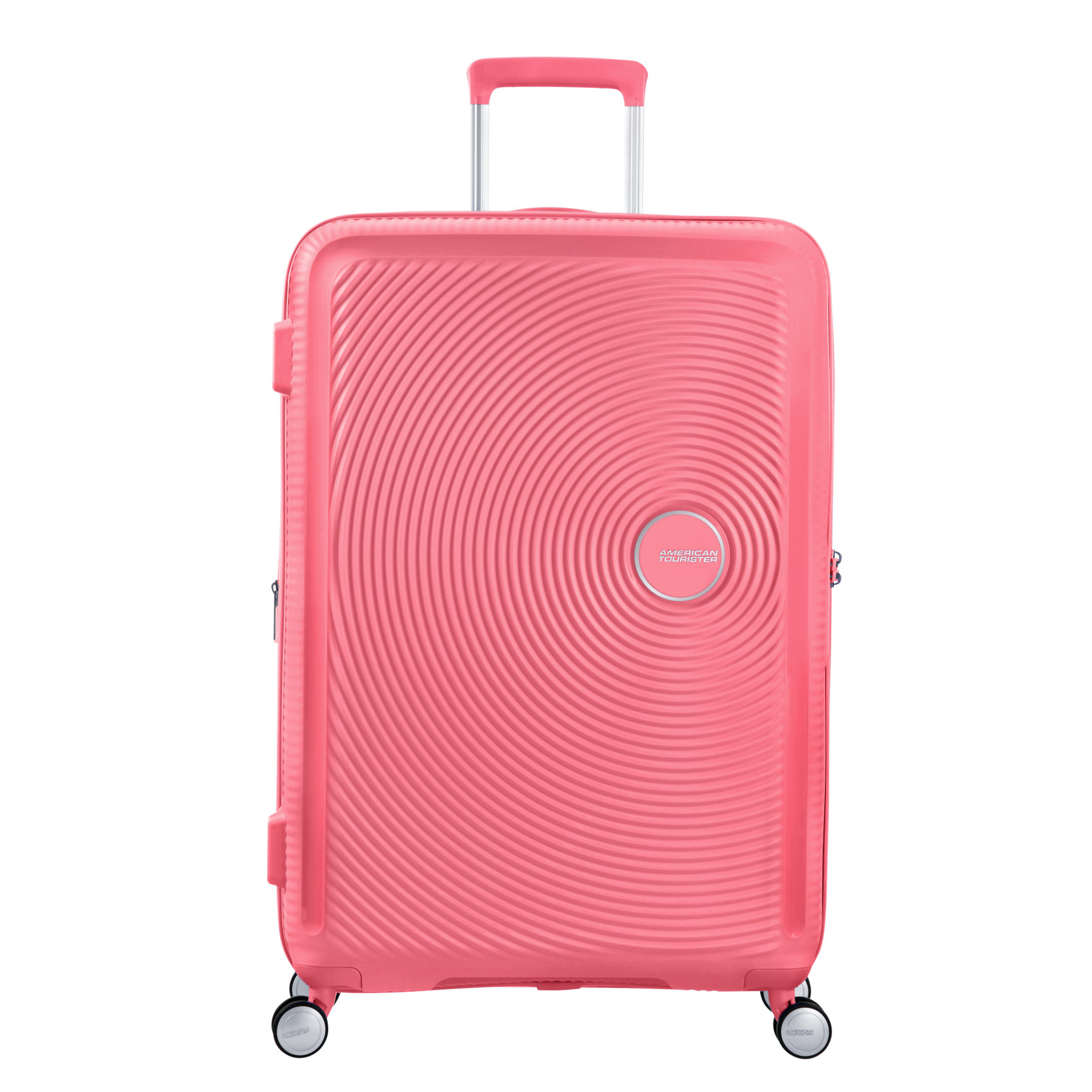 Soundbox suitcase 4 wheels size L AMERICAN TOURISTER Pink
