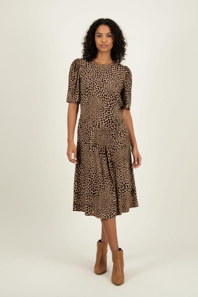 Robe courte & midi ROUJE - Seconde Main Beige