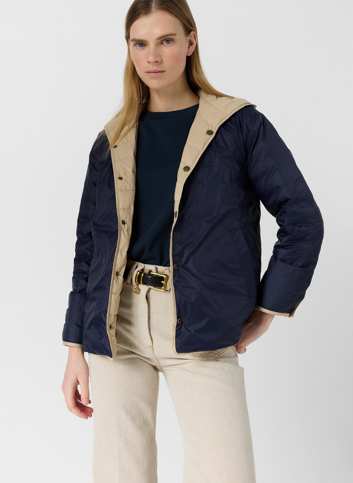 Doudoune matelassée réversible GERARD DAREL Beige