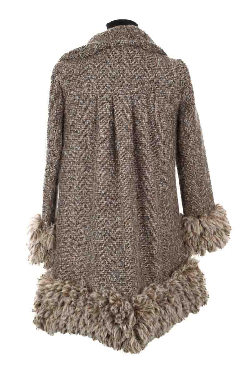 Coat DIANE VON FURSTENBERG - Seconde Main Brown